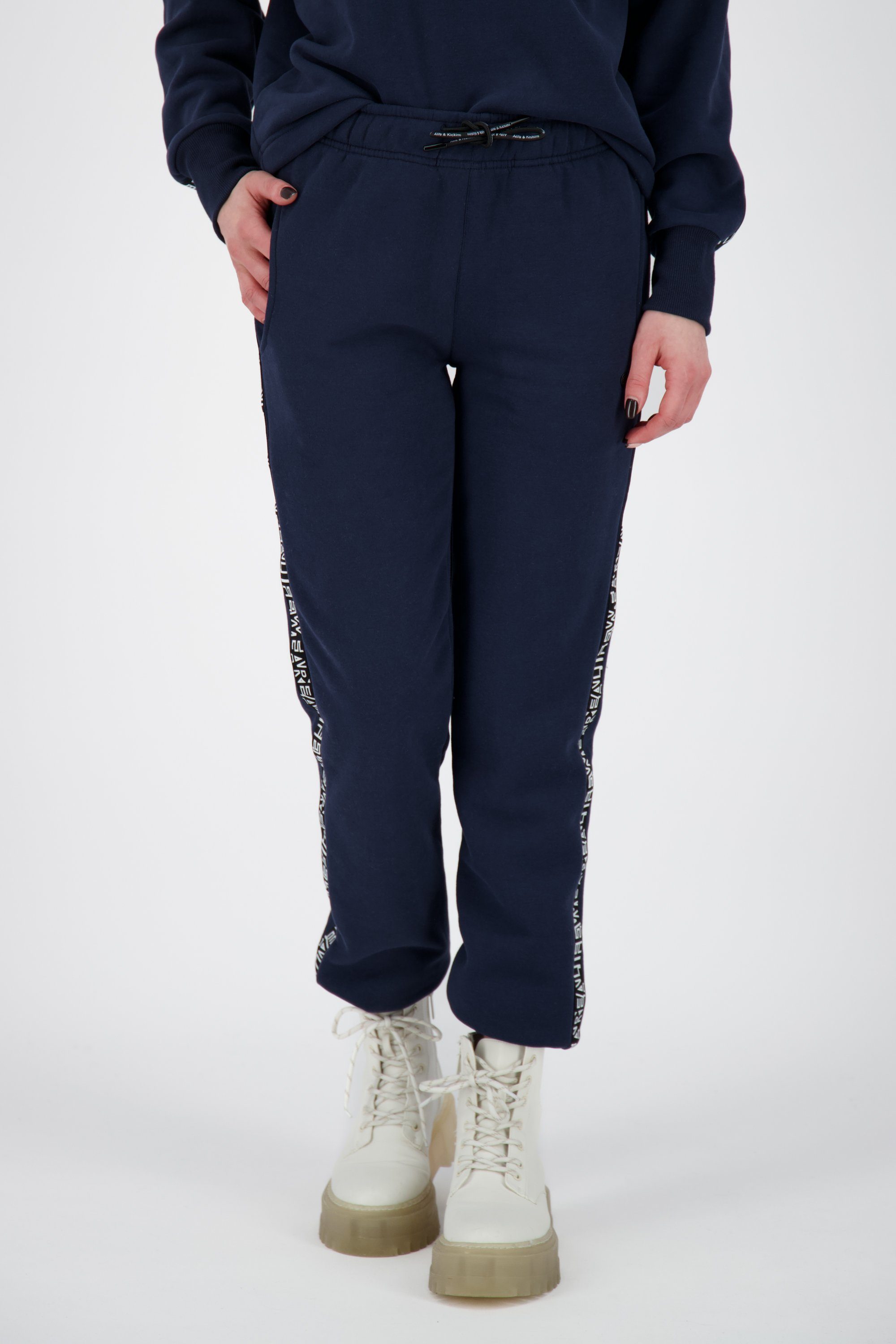 Alife & Kickin Sweathose MonaAK marine Jogginghose A Sweathose, Damen Sweatpants