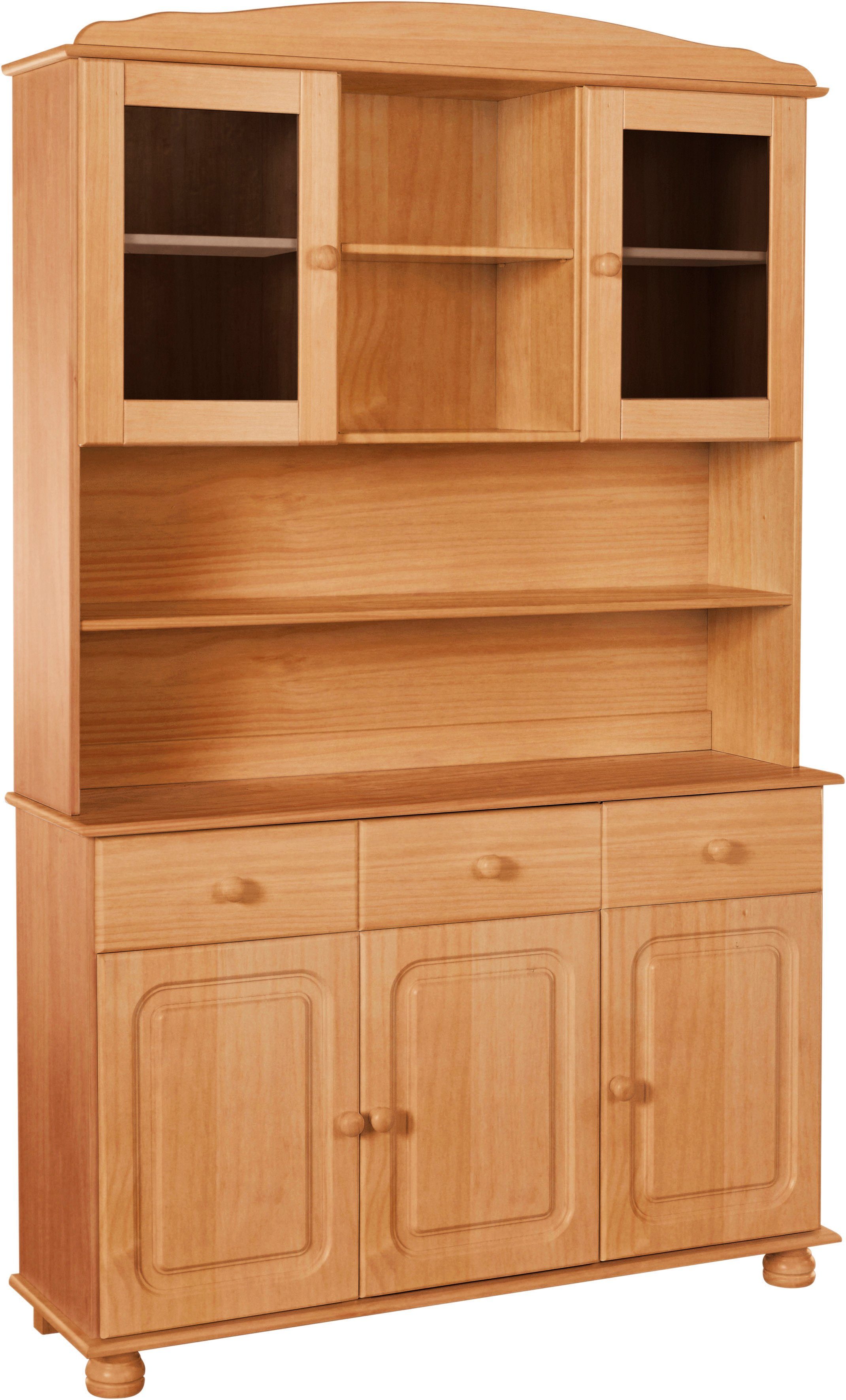 OTTO home Buffet Mette (2-St) Mit 2 Schubladen und viel Stauraum hinter 4 Türen, Höhe 181cm