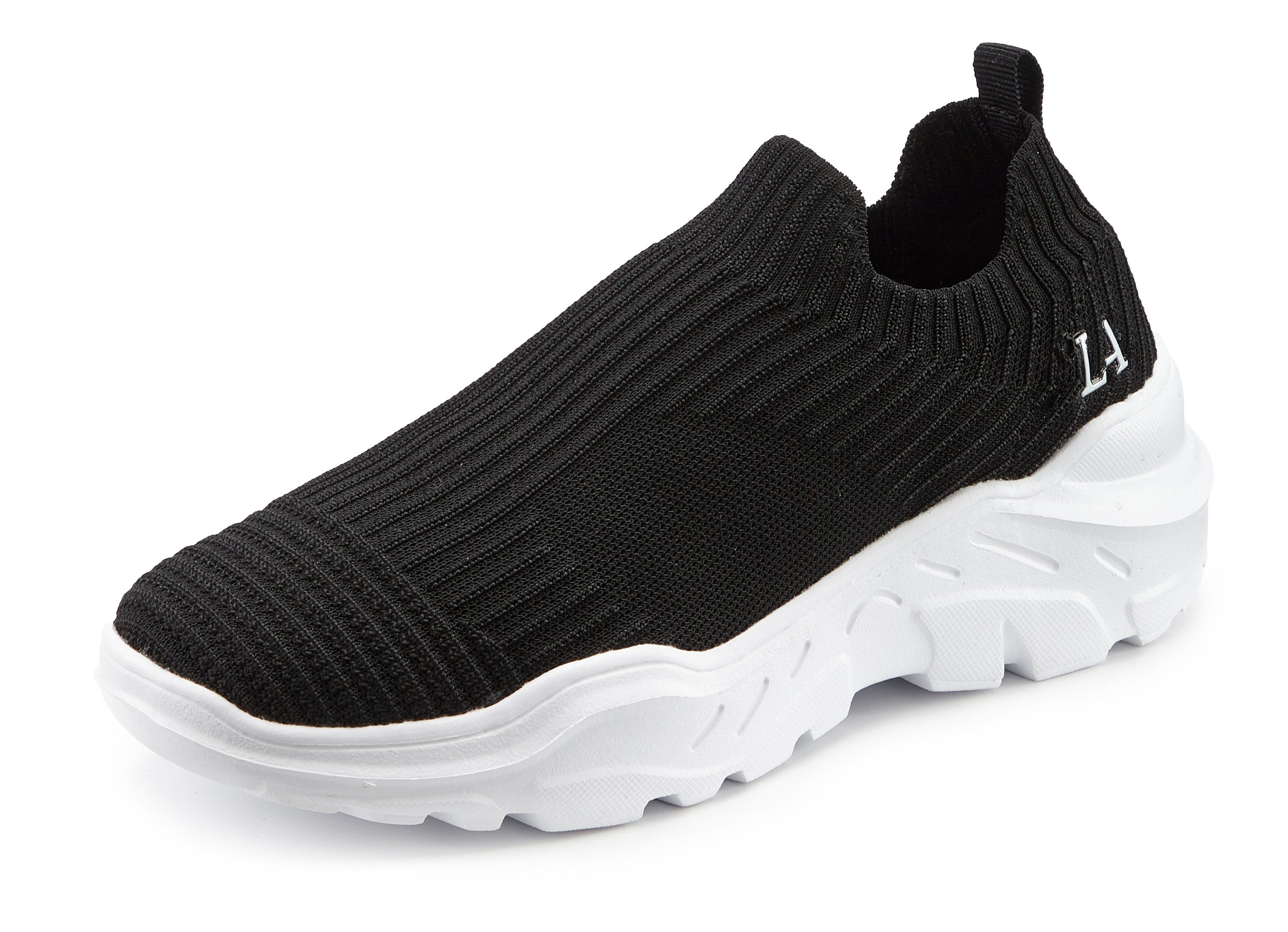 LASCANA Slip-On-Sneaker, Sneaker Halbschuh, Slipper, Freizeitschuh zum Rein günstig online kaufen