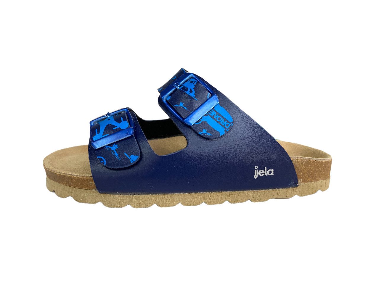 Jela jela Kinder Pantolette DROHNE 000230 ROYAL BLUE Pantolette