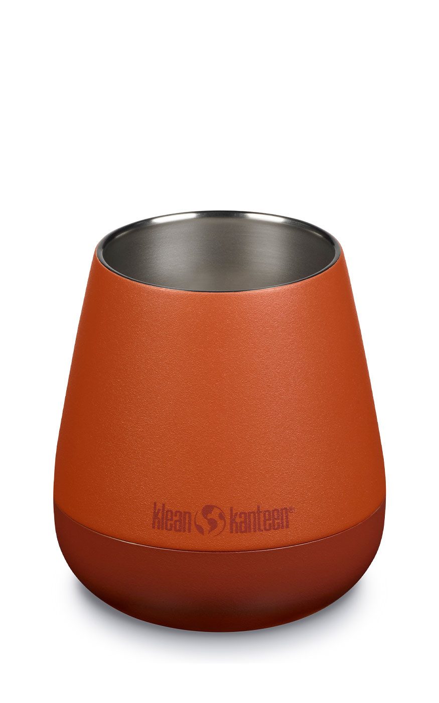 Klean Kanteen Trinkflasche Klean Edelstahl Thermobecher Rise Wine Tumbler 296ml Autumn Glaze