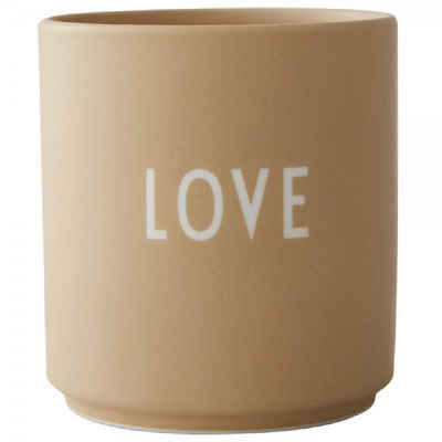 Design Letters Tasse Becher Favourite Cup Love Beige