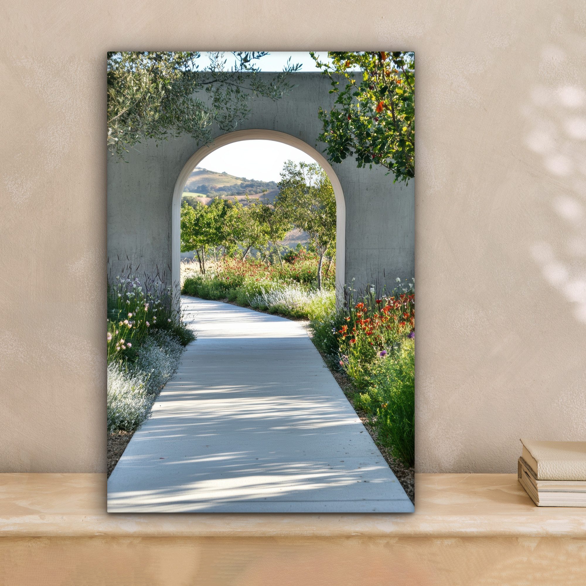OneMillionCanvasses® Leinwandbild Durchblick - Weg - günstig online kaufen