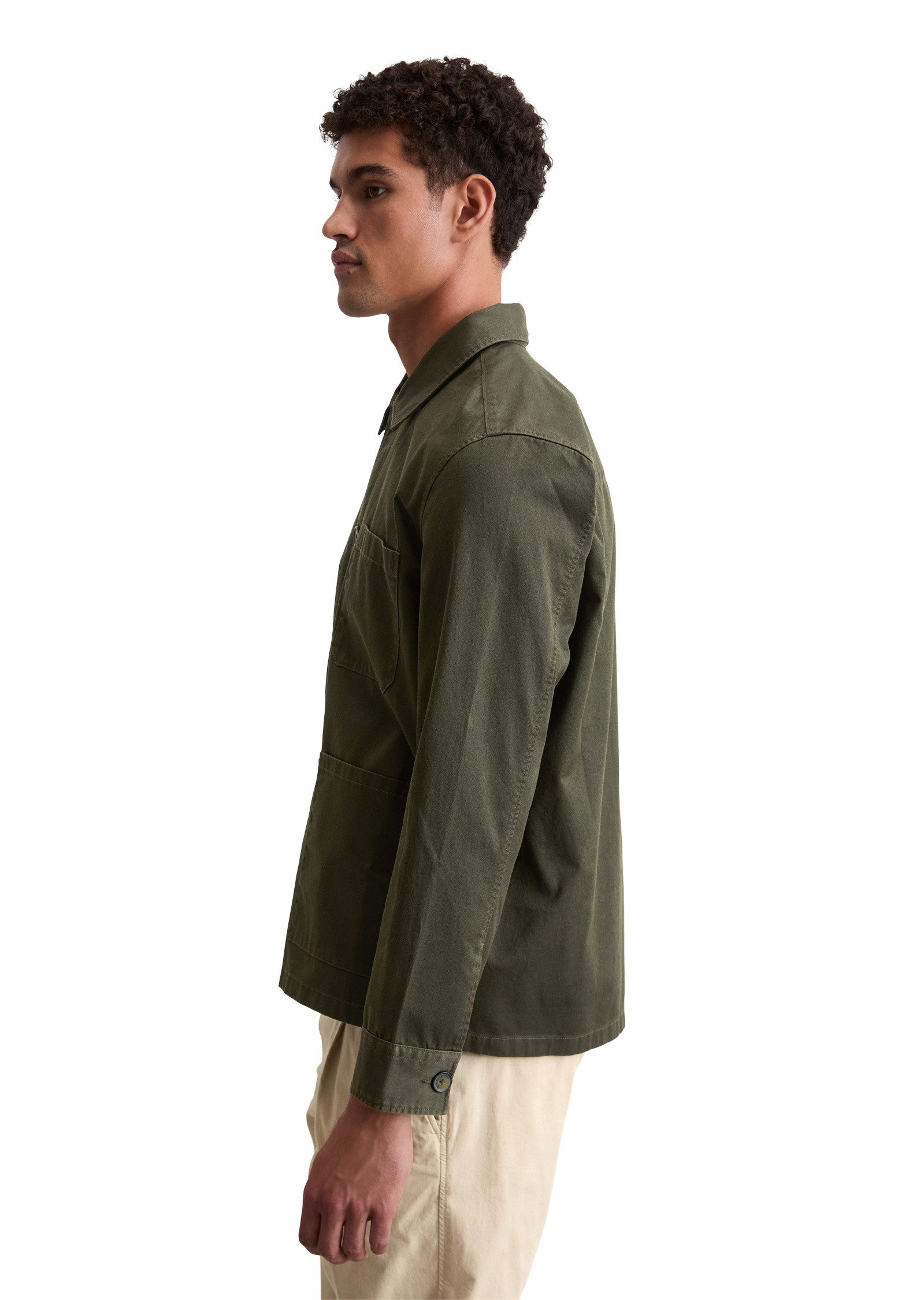 Marc O'Polo Kurzjacke aus hochwertigem Coated-Twill günstig online kaufen
