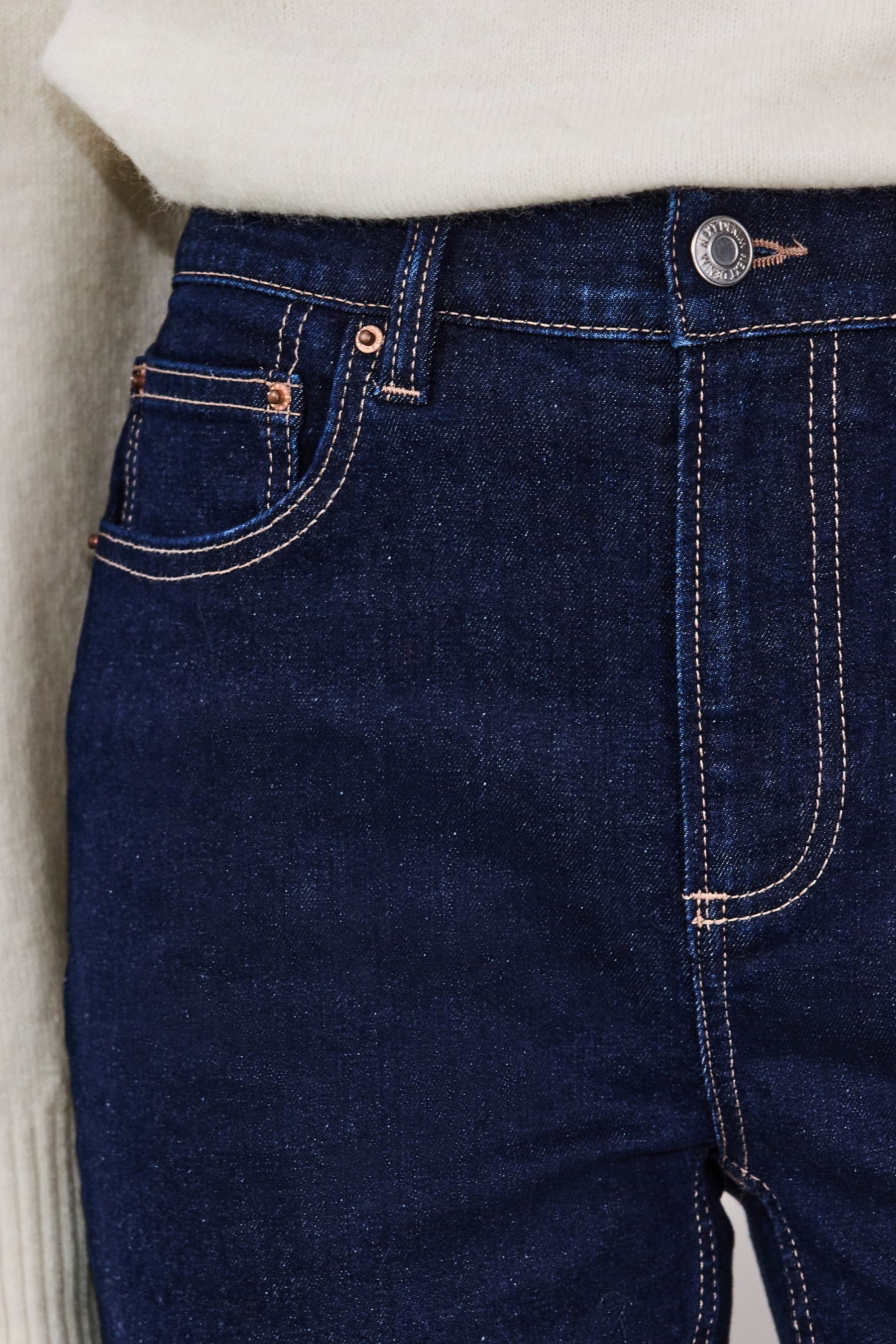 Next Skinny-fit-Jeans Skinny Fit Jeans mit Stretch und hohem Bund (1-tlg)
