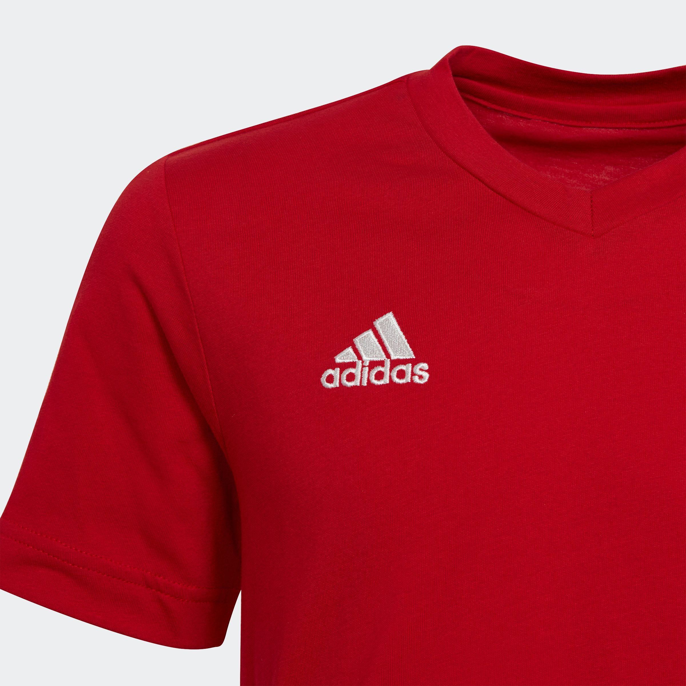 adidas Performance Trainingsshirt ENTRADA 22 sportlicher Stil, V-Ausschnitt, Kurzarm-Design, ohne Verschluss