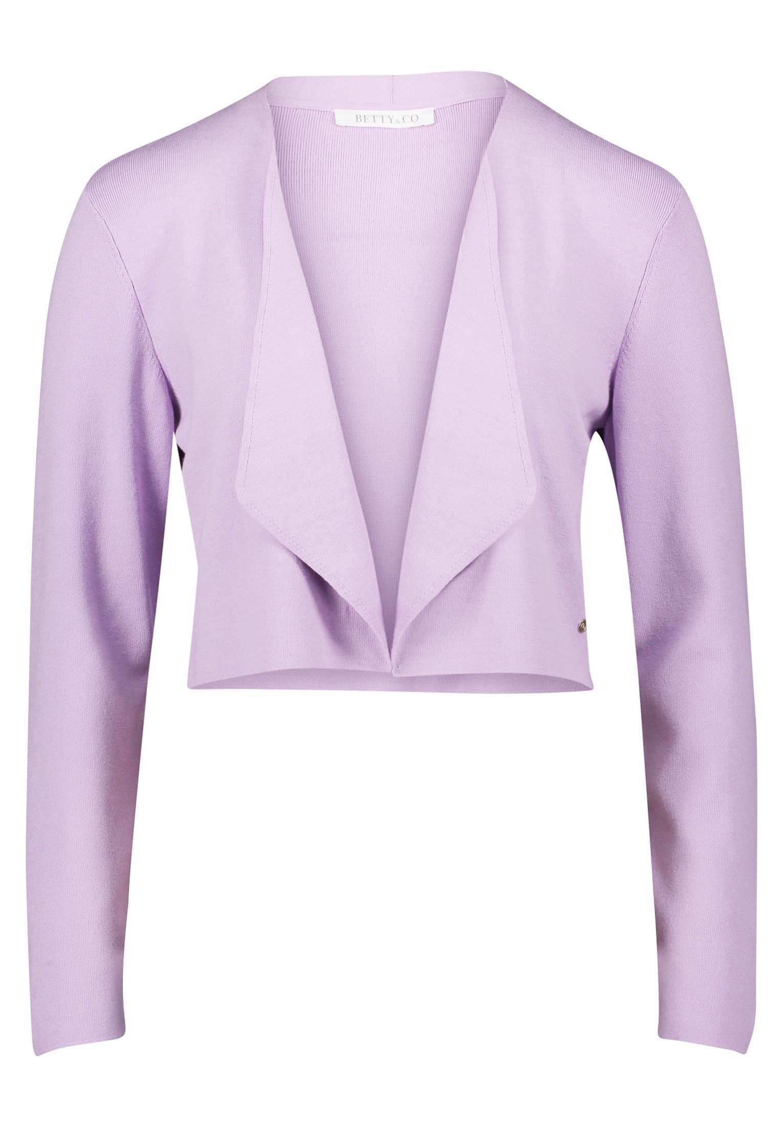 Betty&Co Strickjacke "Damen Feinstrickjacke ohne Verschluss" 1 tlg. Struktu günstig online kaufen