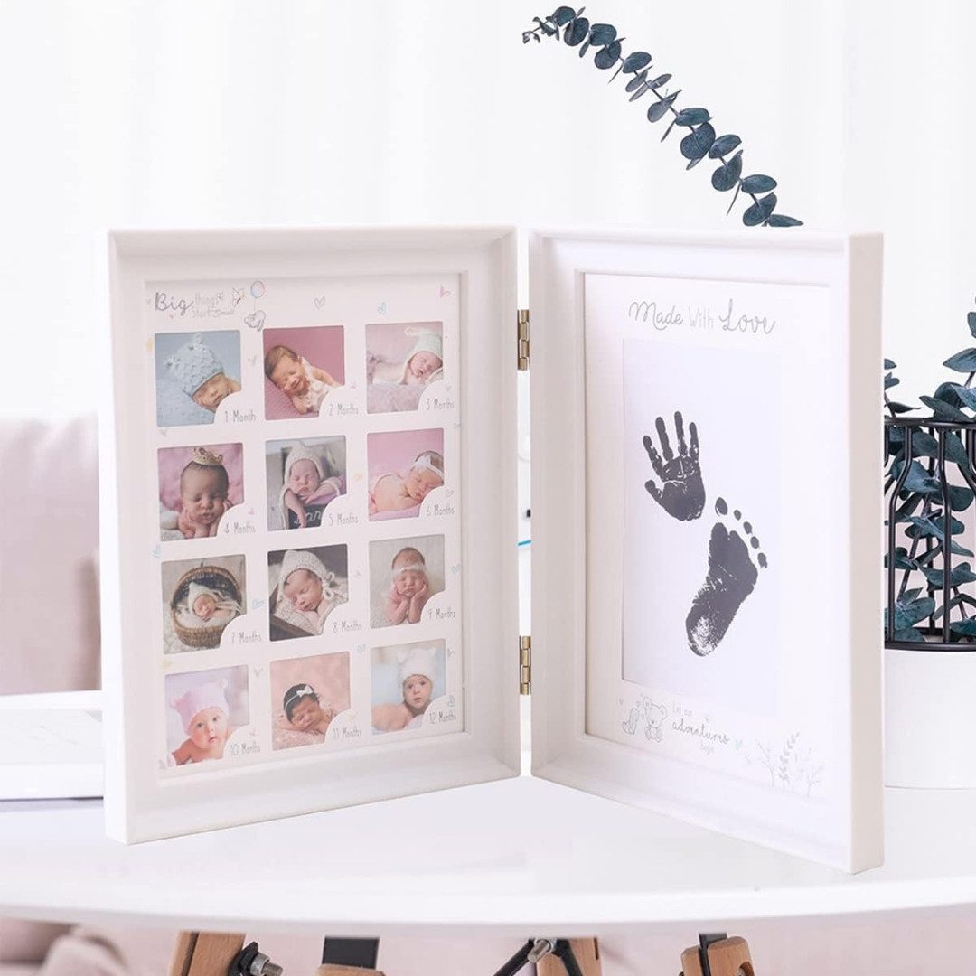 LuxusKollektion Einzelrahmen Hand Fuß Abdruck Baby günstig online kaufen