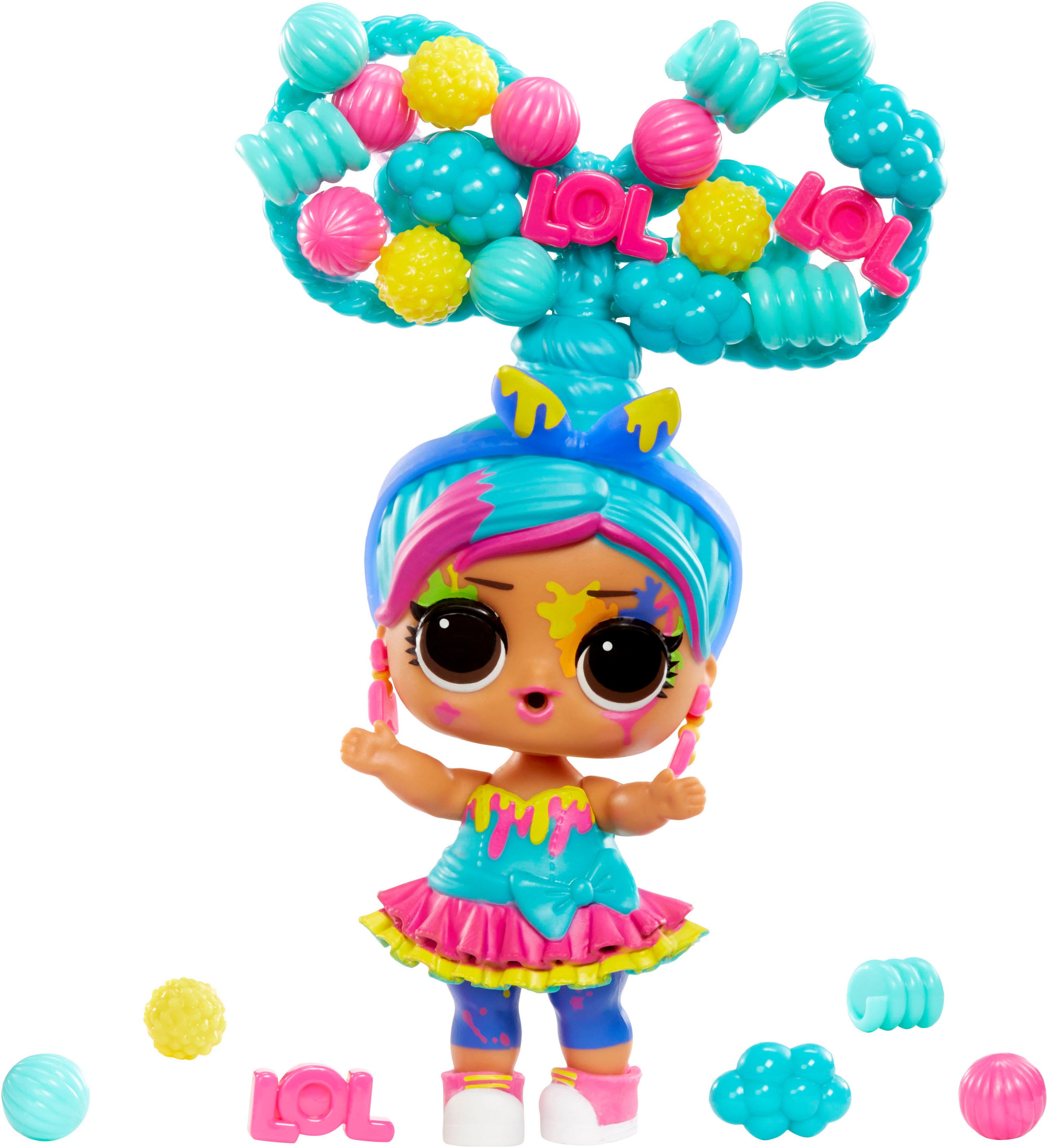 LOL Surprise! Dress-up Doll LOL Surprise Hair Beads Tots, Assorted Delivery