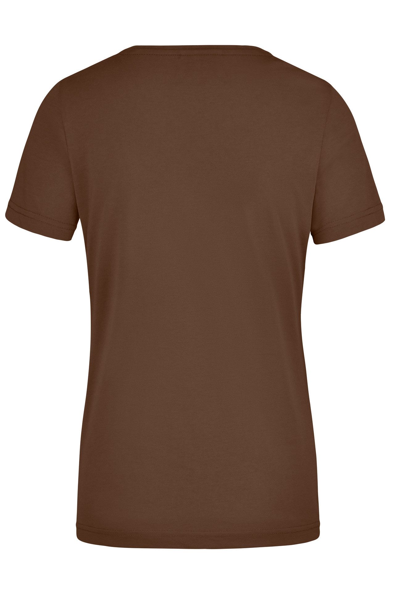 James & Nicholson T-Shirt 3er-Pack Strapazierfähiges und pflegeleichtes Damen T-Shirt JN837 (Spar-Set, 3er-Pack) Leicht tailliertes Damen T-Shirt mit V-Ausschni – Bild 3 von 5