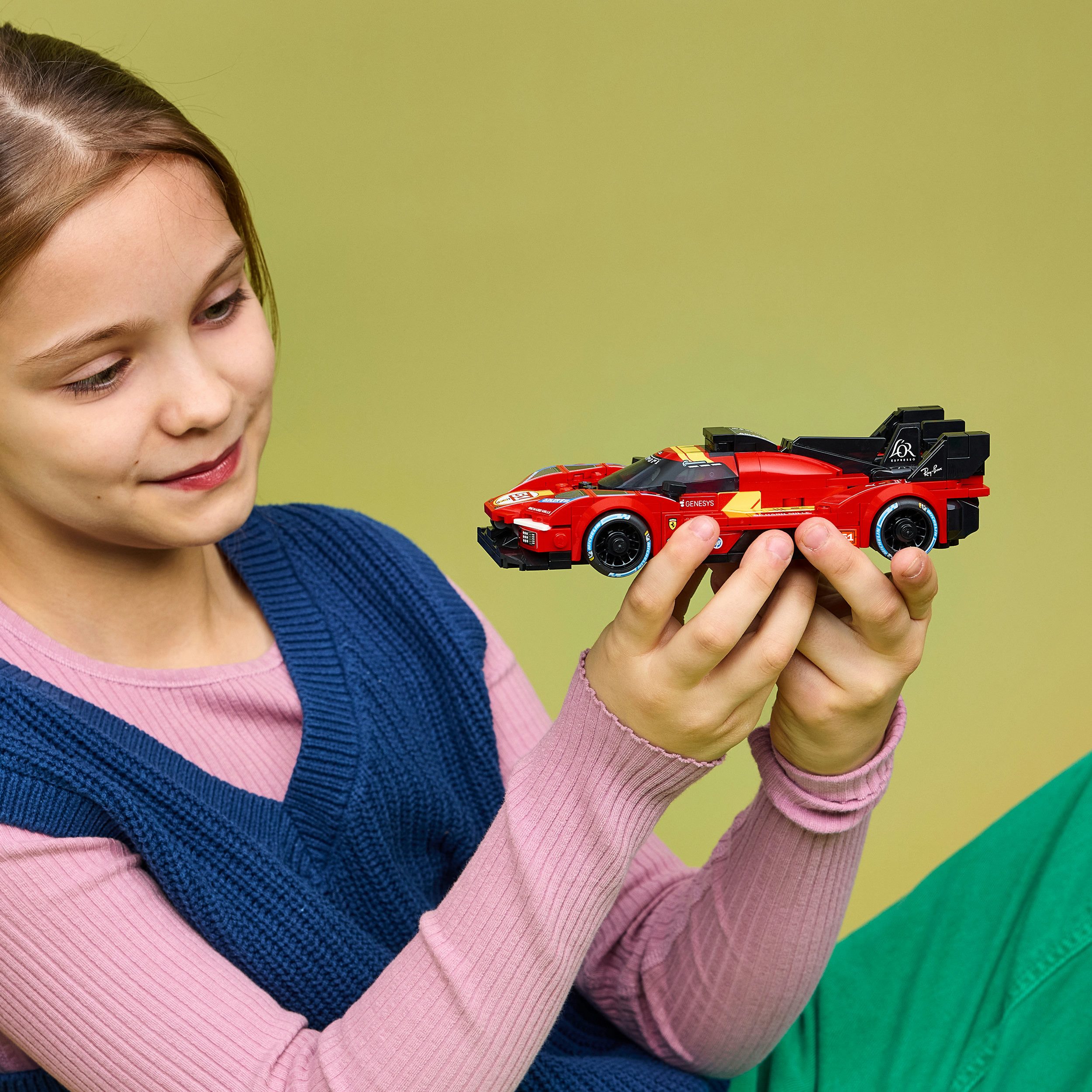 LEGO® Ferrari 499P (77261), LEGO Speed Champions Konstruktionsspielsteine, (329 St), Made in Europe