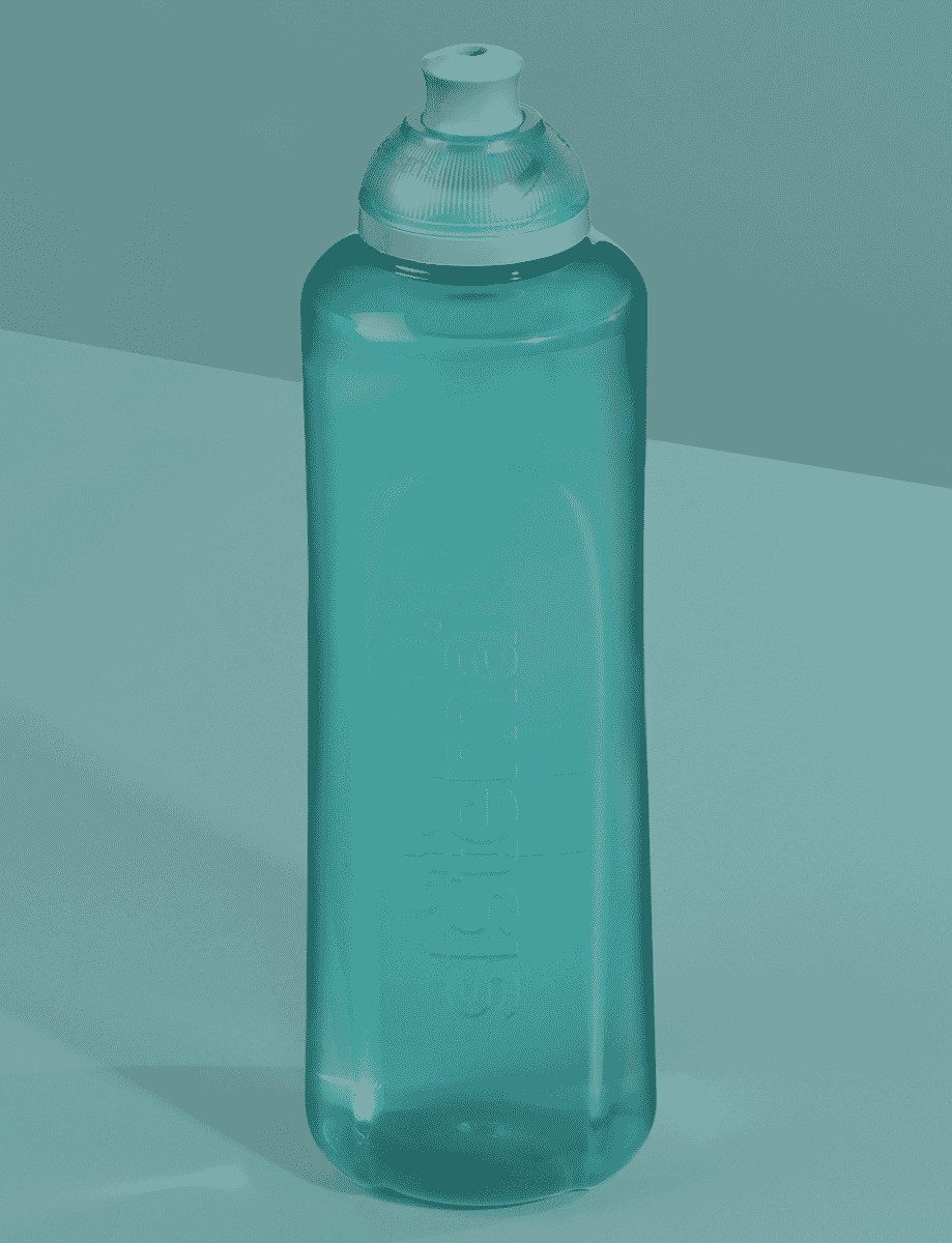 sistema Trinkflasche Sistema 480ml Swift Bottle -recycled PP - Teal Stone