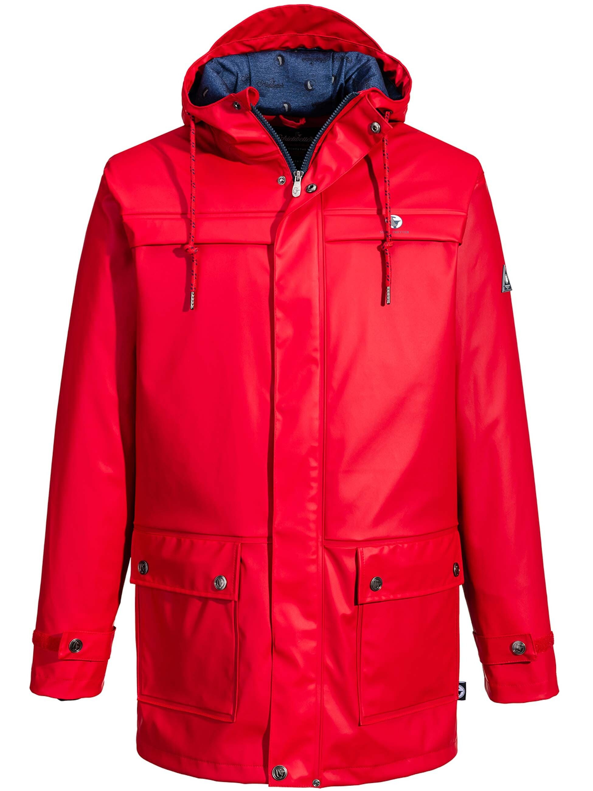Schietwetter Regenjacke Herren Regenjacke Glasauge Jimmy verschweißte Nähte