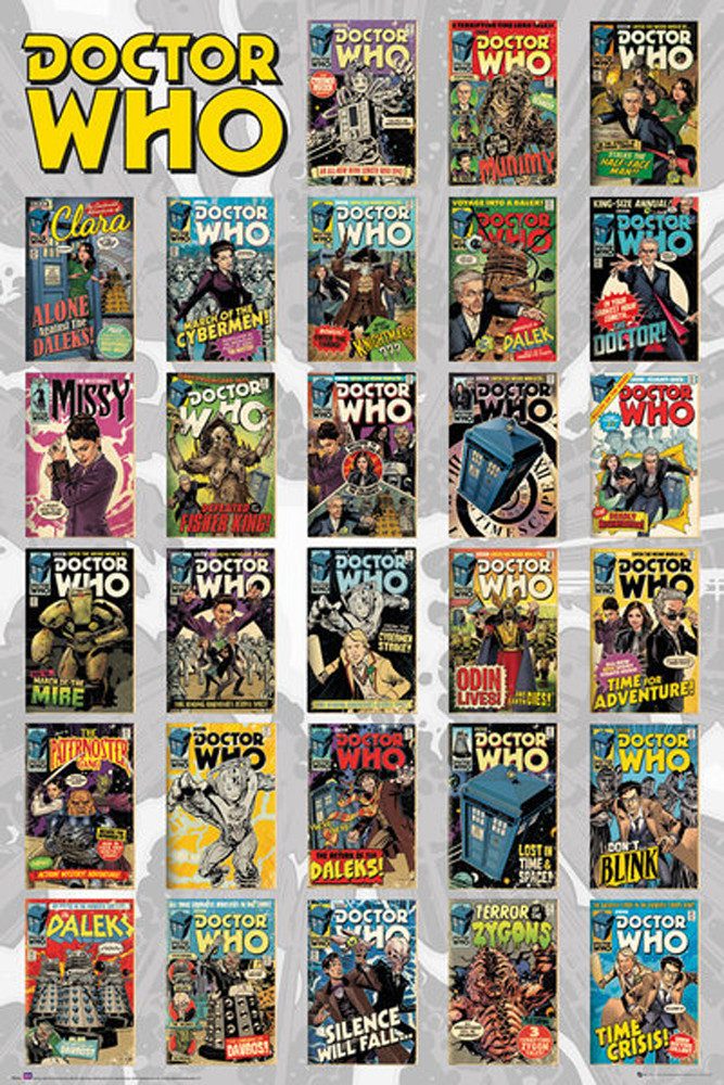 Poster Doctor Who - Poster - Comics Compilation
