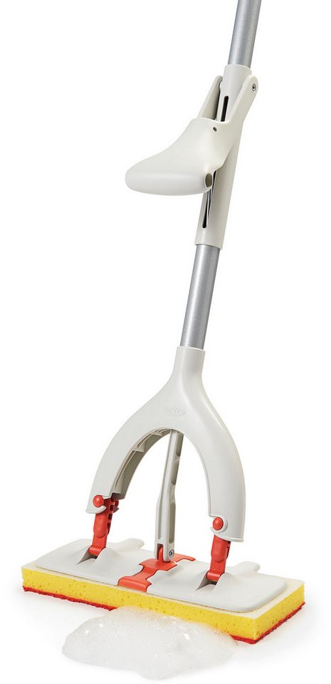 OXO Good Grips Bodenwischer-Set Butterfly, mit breitem, saugfähigen Schwamm