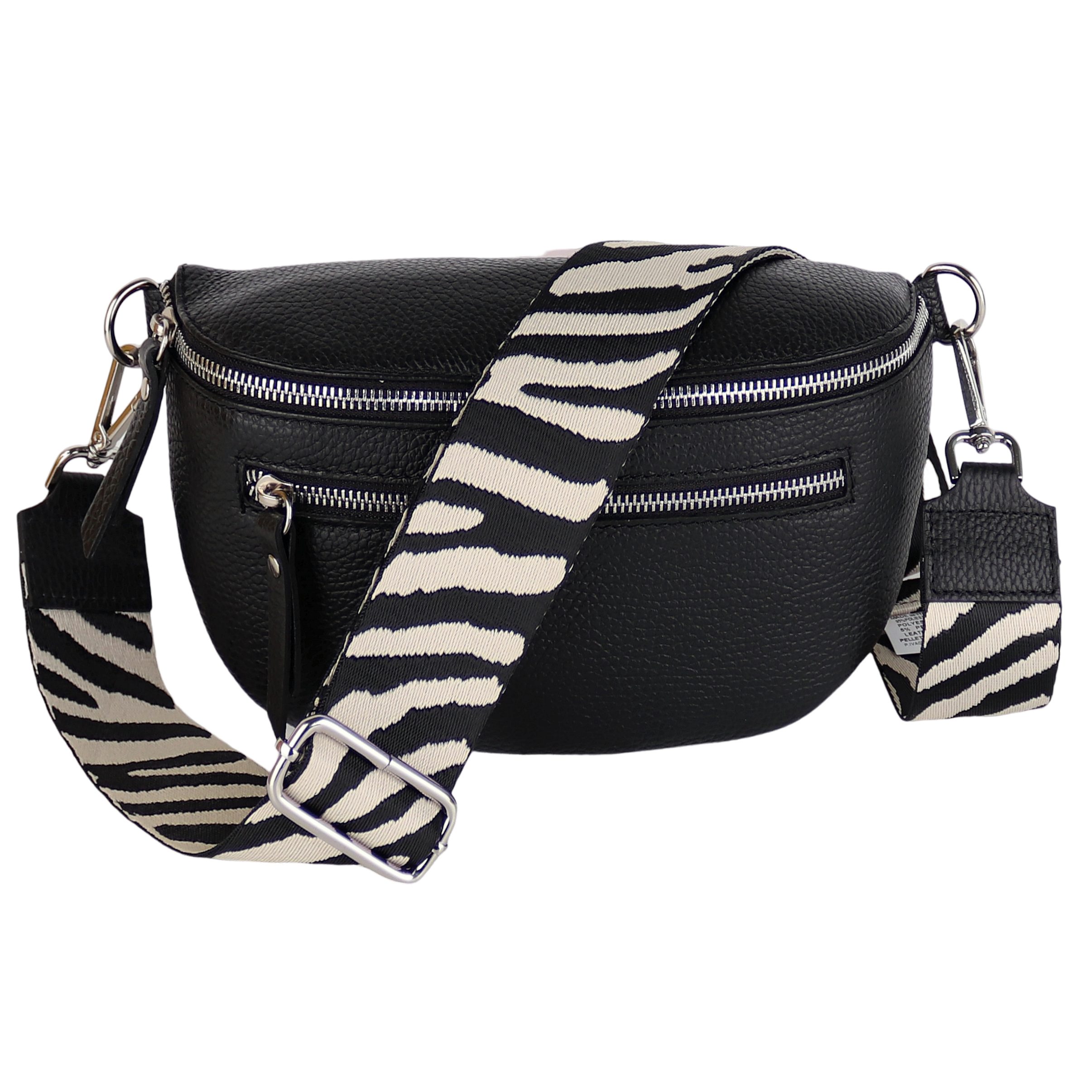 MIRROSI Bauchtasche Damen, Echtleder, Leder, Made günstig online kaufen