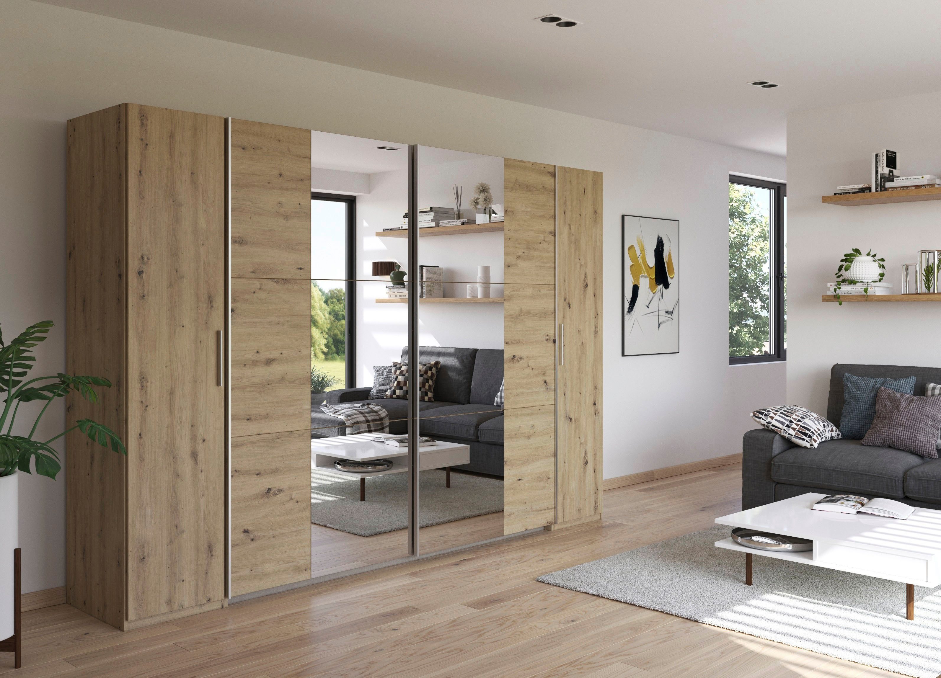 rauch Schwebetürenschrank Kleiderschrank Drehtürenschrank Schrank Garderobe günstig online kaufen