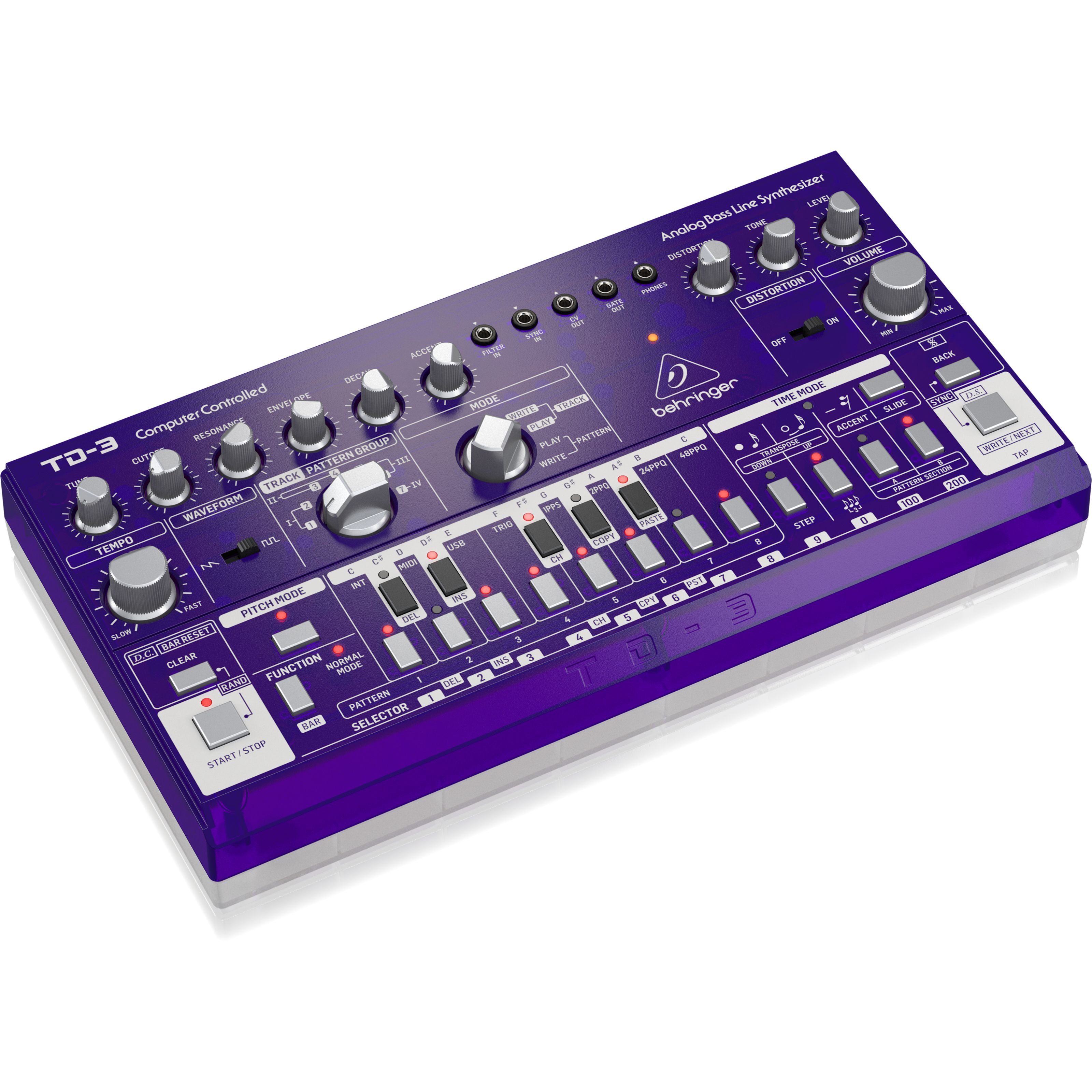 Behringer Synthesizer (Synthesizer, Analog Synthesizer), TD-3 GP - Synthesizer