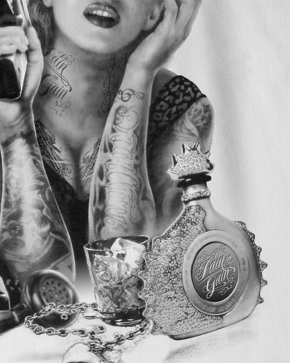 style3 T-Shirt Marilyn Tattoo Heartbreaker monroe rock punk tätowiert maryl günstig online kaufen