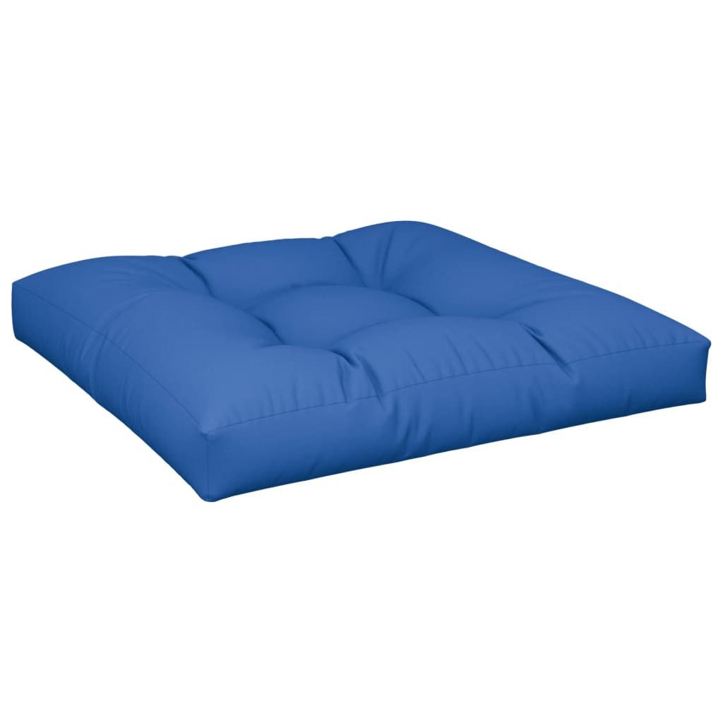vidaXL Sitzauflage Palettenkissen Königsblau 70x70x12 cm günstig online kaufen