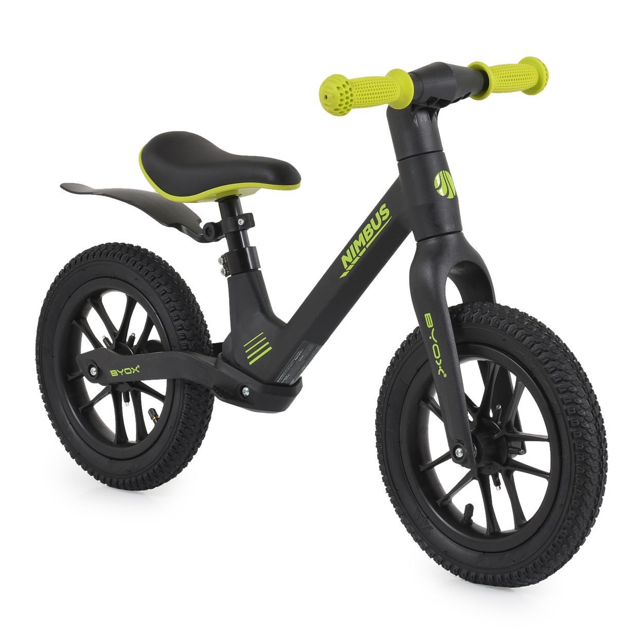 Byox Laufrad Nimbus 12 Zoll 12 Zoll Zoll, Anti-Rutsch-Beschichtung, Luftreifen, verstellbarer Sitz, Leuchträder – Bild 4 von 5