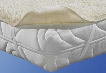 Matratzenauflage Lammflor f.a.n. Schlafkomfort, hohe klimaregulierende Wirkung