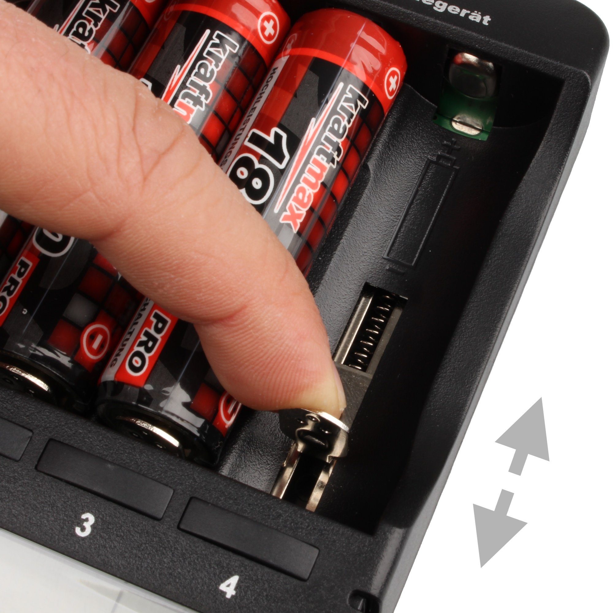 kraftmax Batterietester BC-4000 EXPERT - Universal Ladegerät, (1 St) Akku
