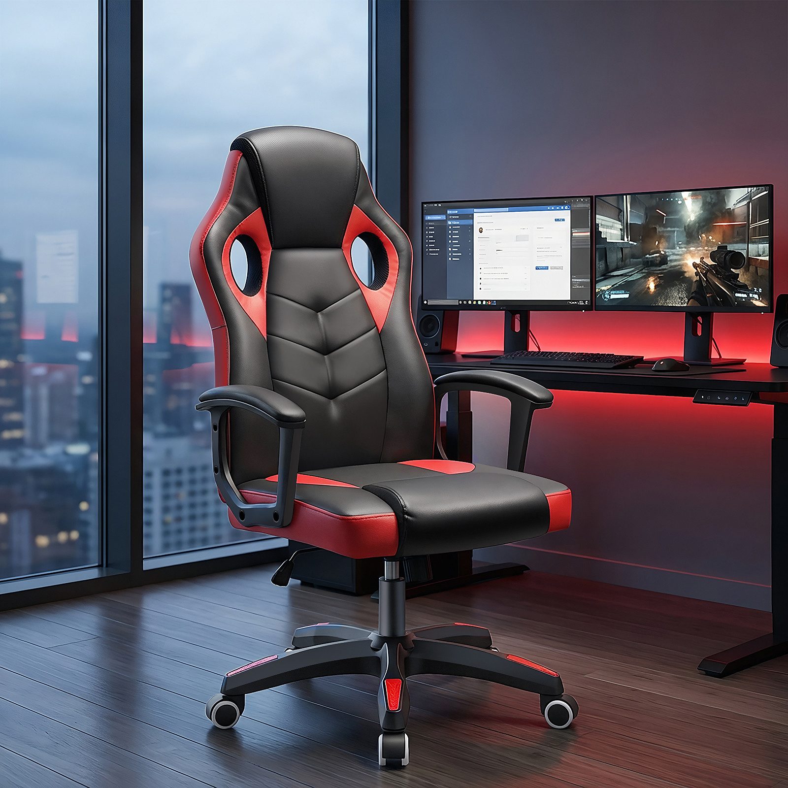 oyajia Gaming-Stuhl Bürostuhl Ergonomischer Gaming Sessel, Schreibtischstuh günstig online kaufen