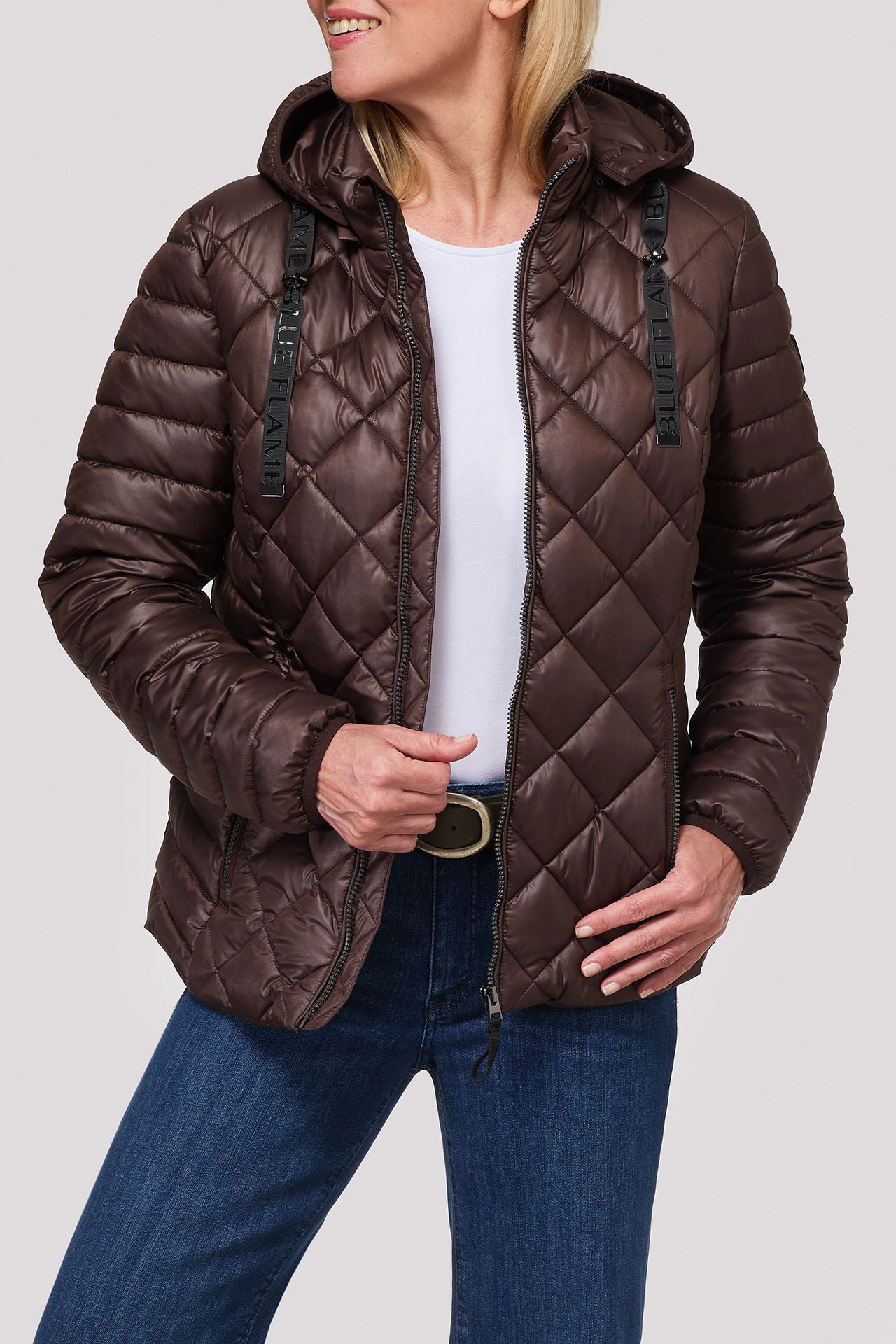 BLUE FLAME Steppjacke