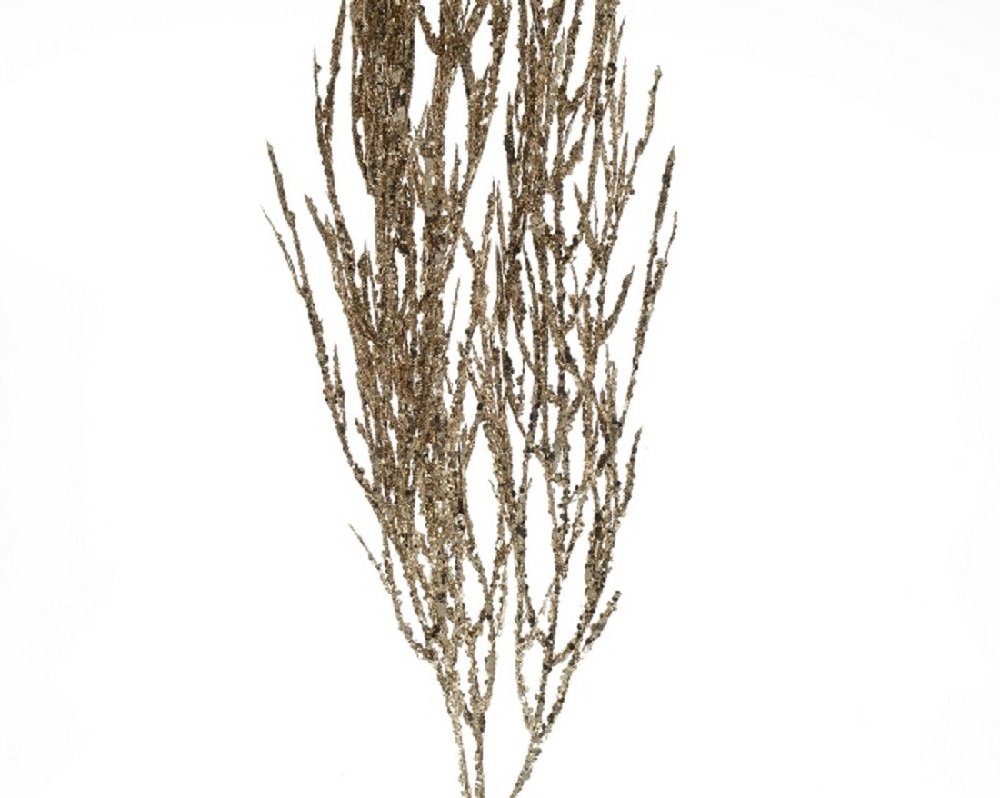 Kunstpflanze Kunstzweig Kunstbusch gold Zweig Busch günstig online kaufen