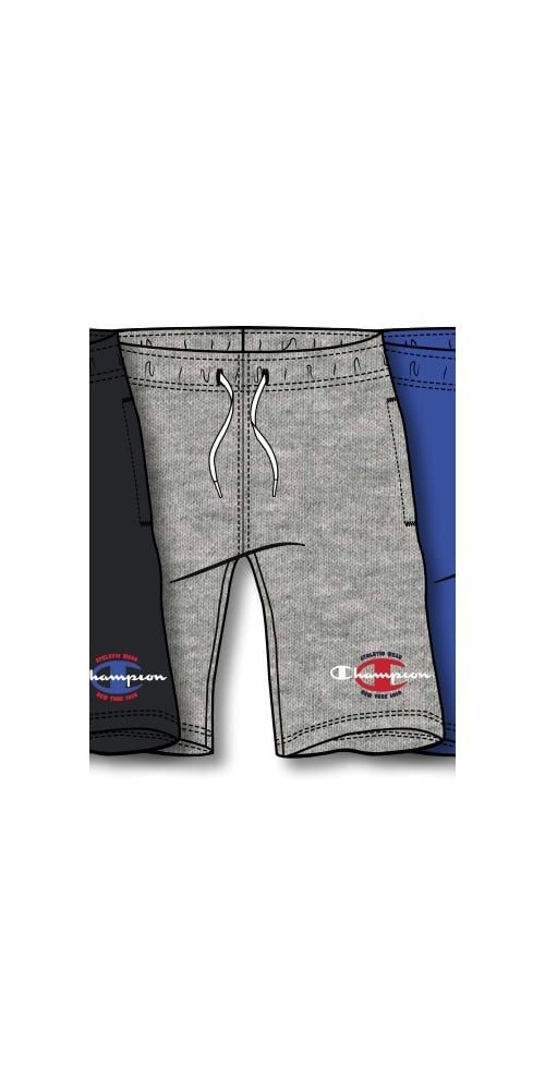 Bermudas Freizeithose (Baumwolle) mit Graphic Print kurz grau Jungen