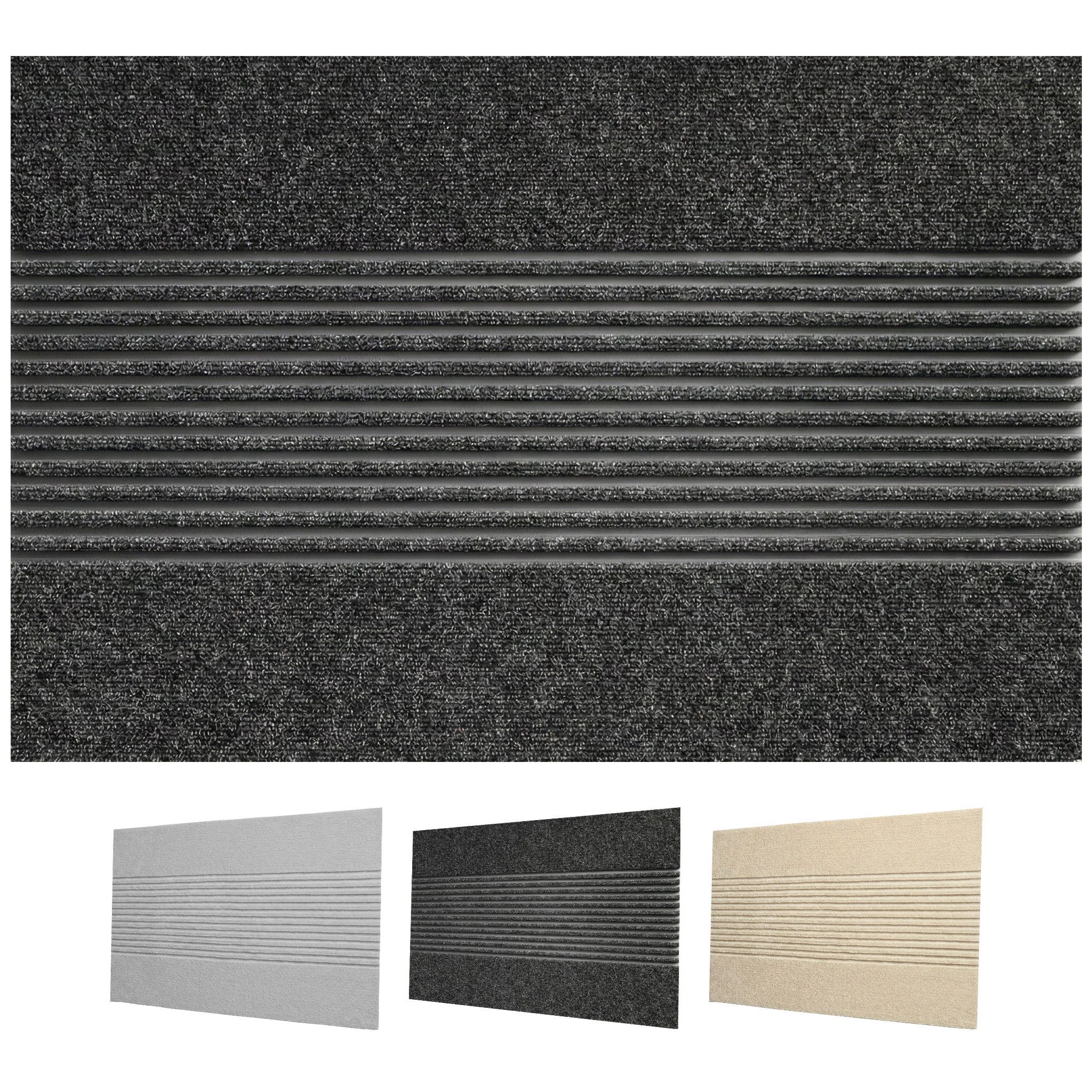 Floordirekt Fußmatte Schmutzfangmatte Circa waschbar für Innen & Außen rutschfeste Türmatte, pflegeleicht und bei 30 °C maschinenwaschbar