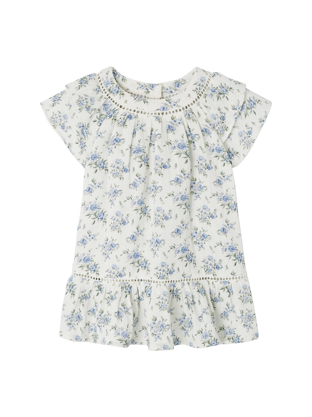 vertbaudet Minikleid Festliches Mädchen Baby Kleid