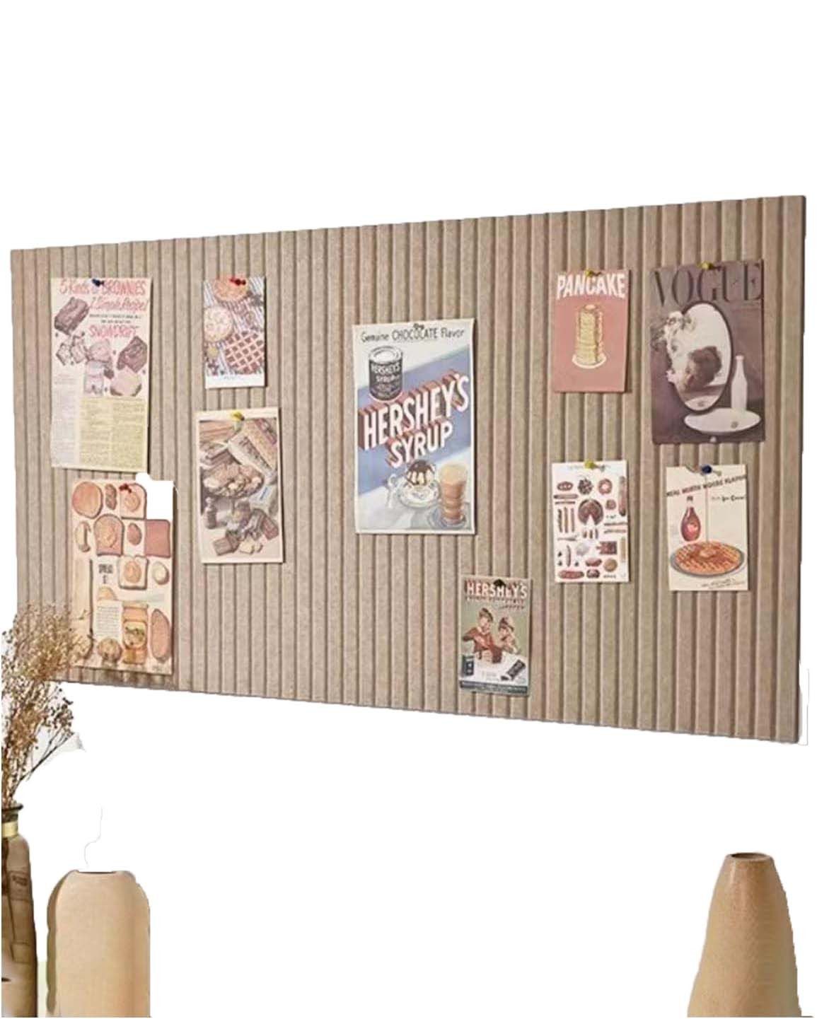 Bextsrack Pinnwand Fototafel mit selbstklebendem Klebeband,dekorative korkwand aus Filz