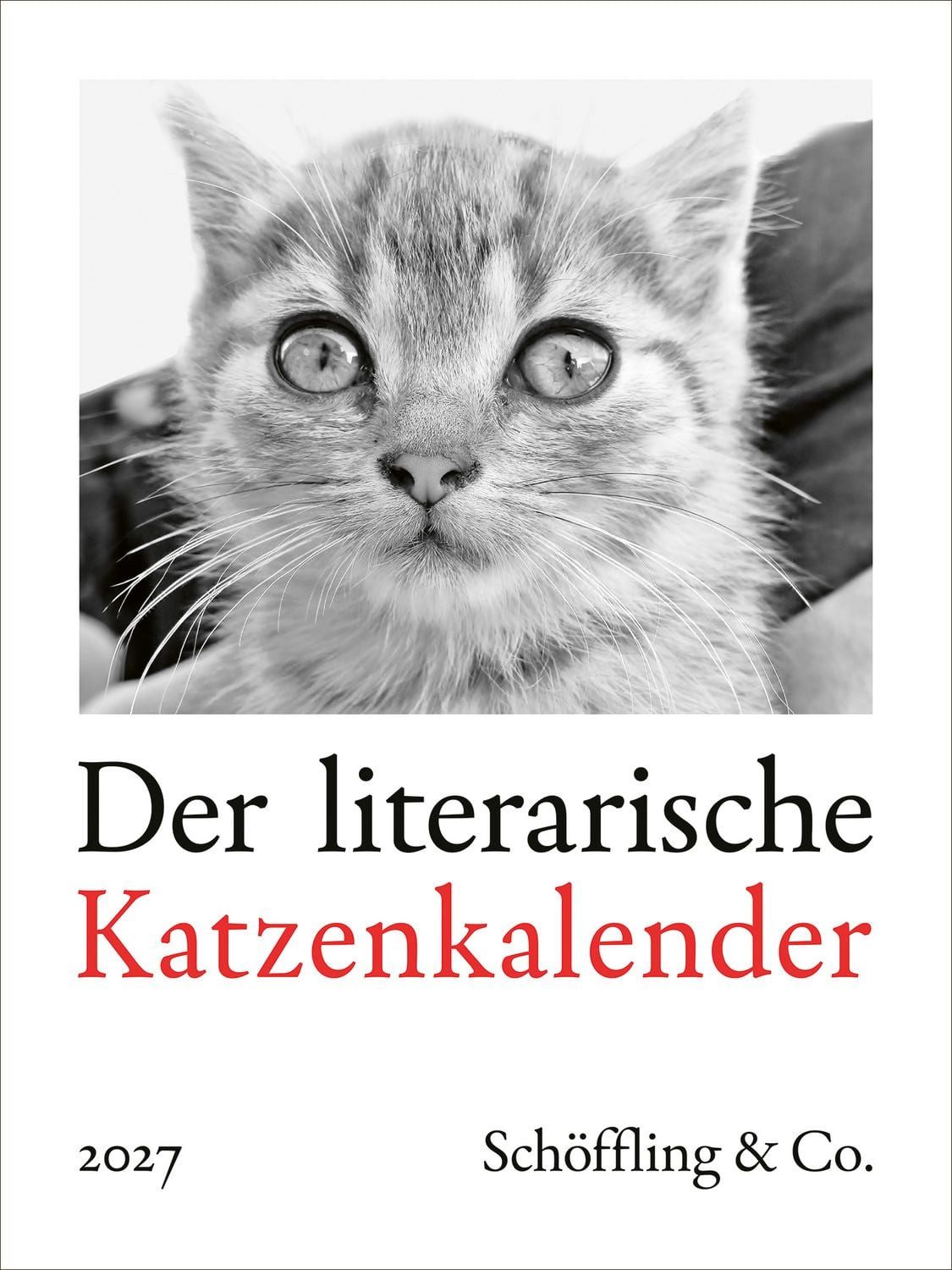 Wandkalender Der literarische Katzenkalender 2027