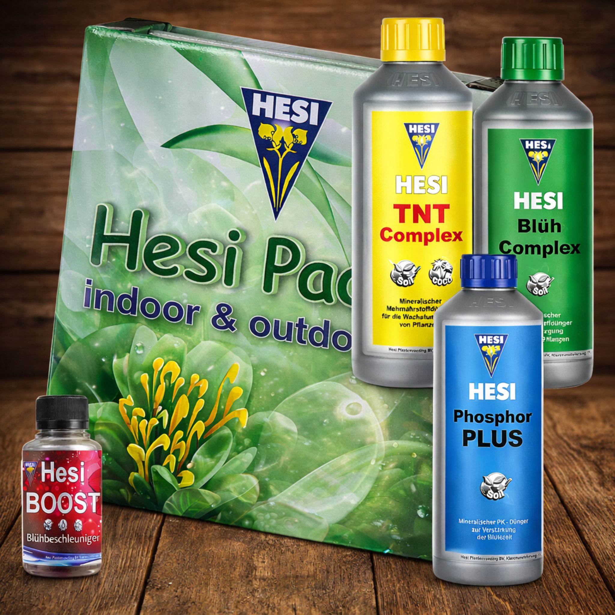 HESI Pflanzendünger HESI Pack Indoor & Outdoor Starter Grow Kit HE521