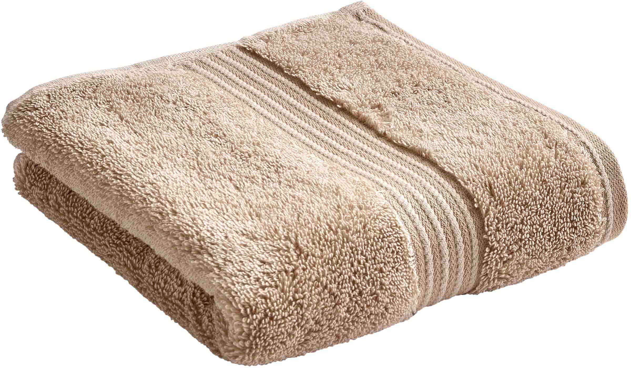 Christy Gästehandtücher SUPREME, Walkfrottier (6-St), Premium-Gästetücher in Luxusqualität, 650g/m², 40x76cm, 6er Set