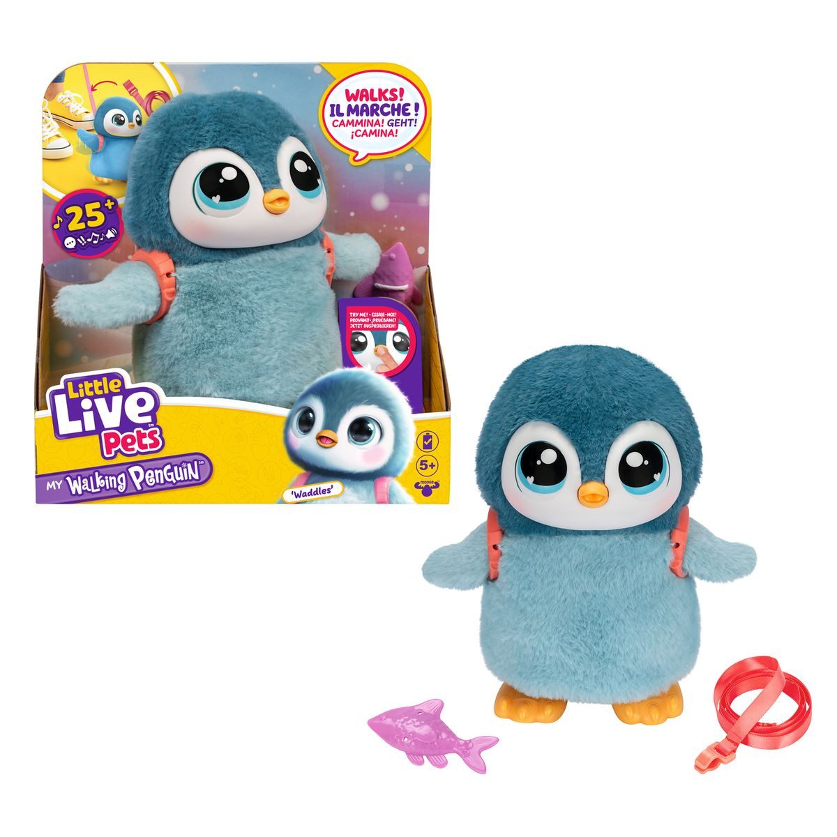 Moose Toys Styropor-Teil Little Live Pets my pet Penguin