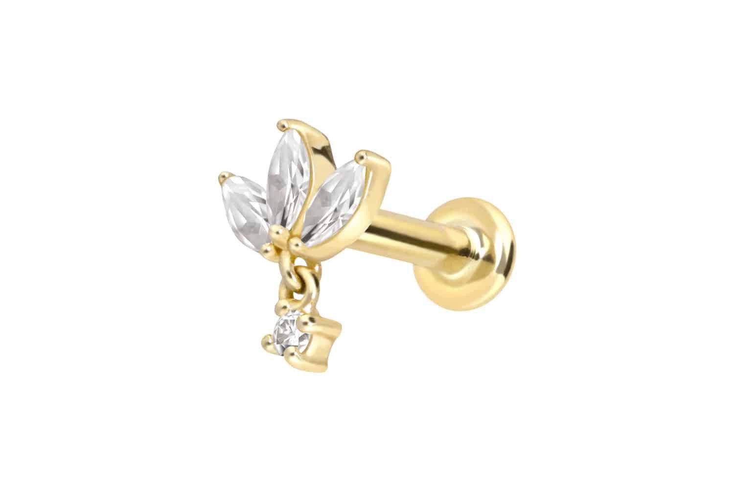 14 Karat-Goldfarben