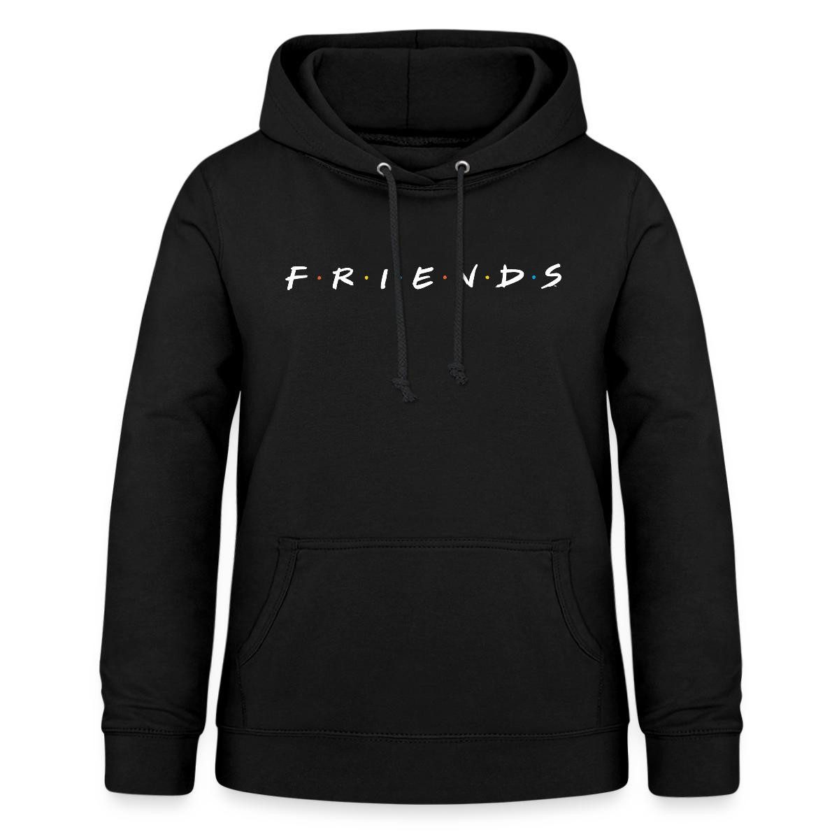 Spreadshirt Hoodie Friends Logo Damen Hoodie (1-tlg) günstig online kaufen