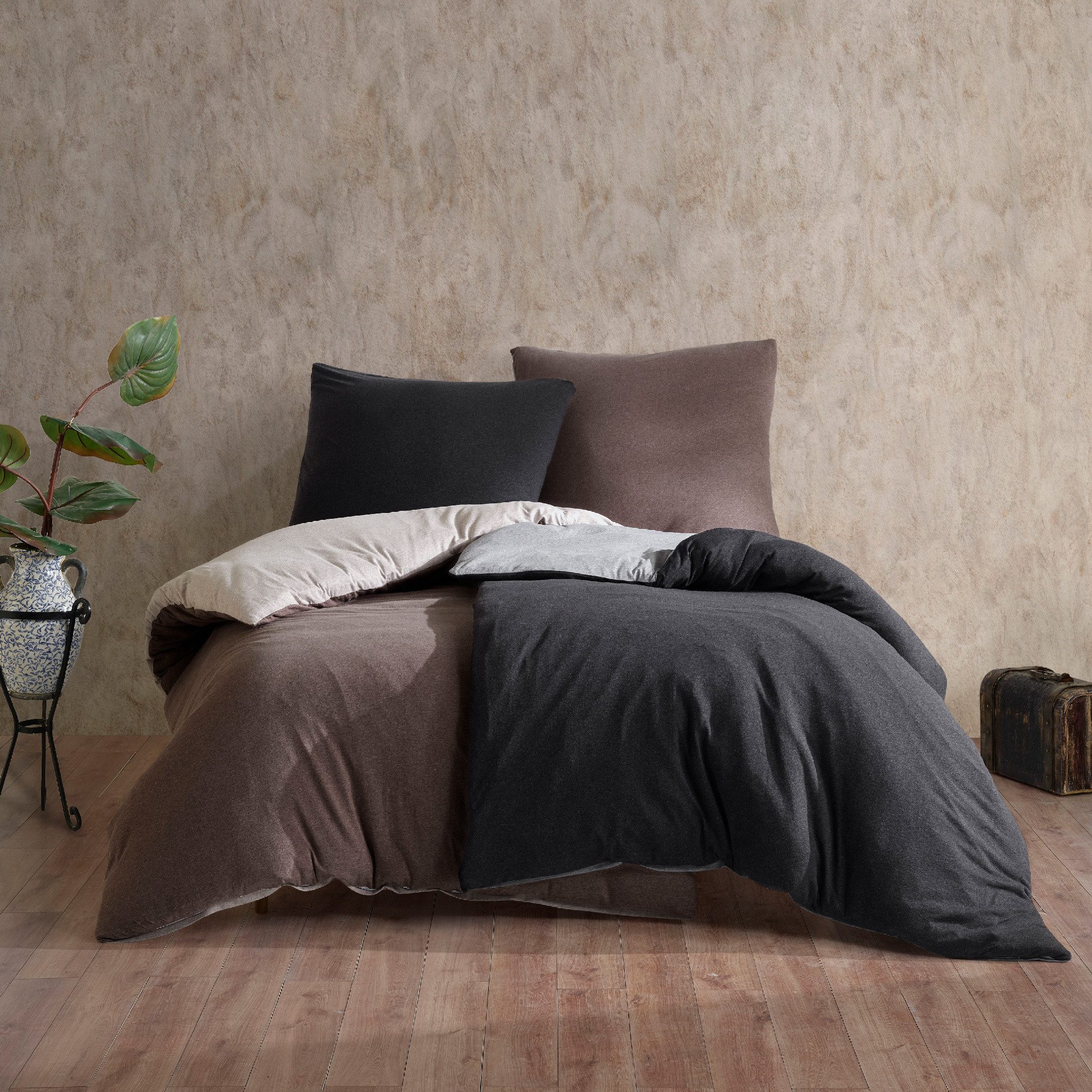 Sansibar Sylt Bettwäsche SANSIBAR Bettwäsche SMOTHIDI Jersey BL 135x200 cm günstig online kaufen