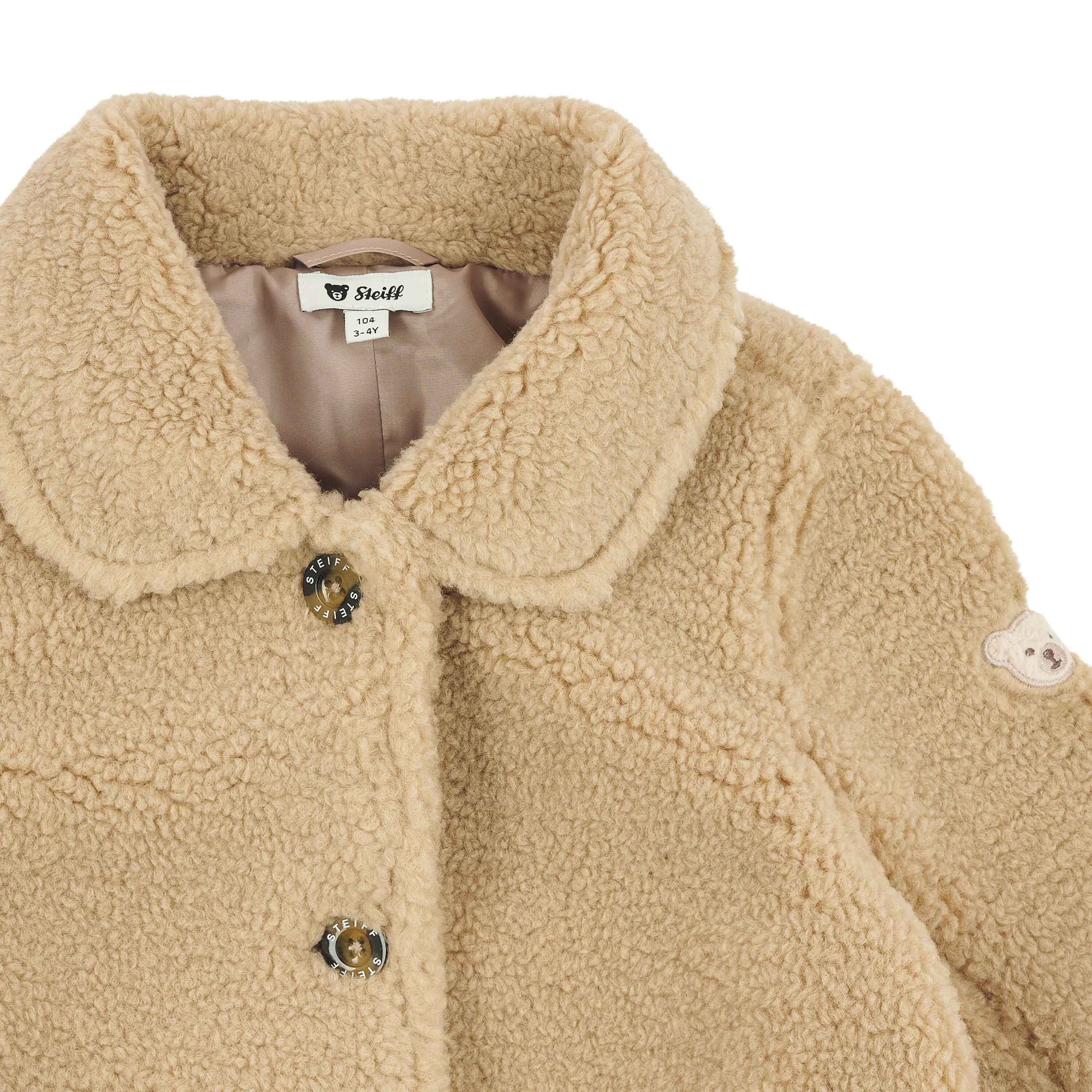 Steiff Outdoorjacke Mantel Woof & Fluff, gefüttert