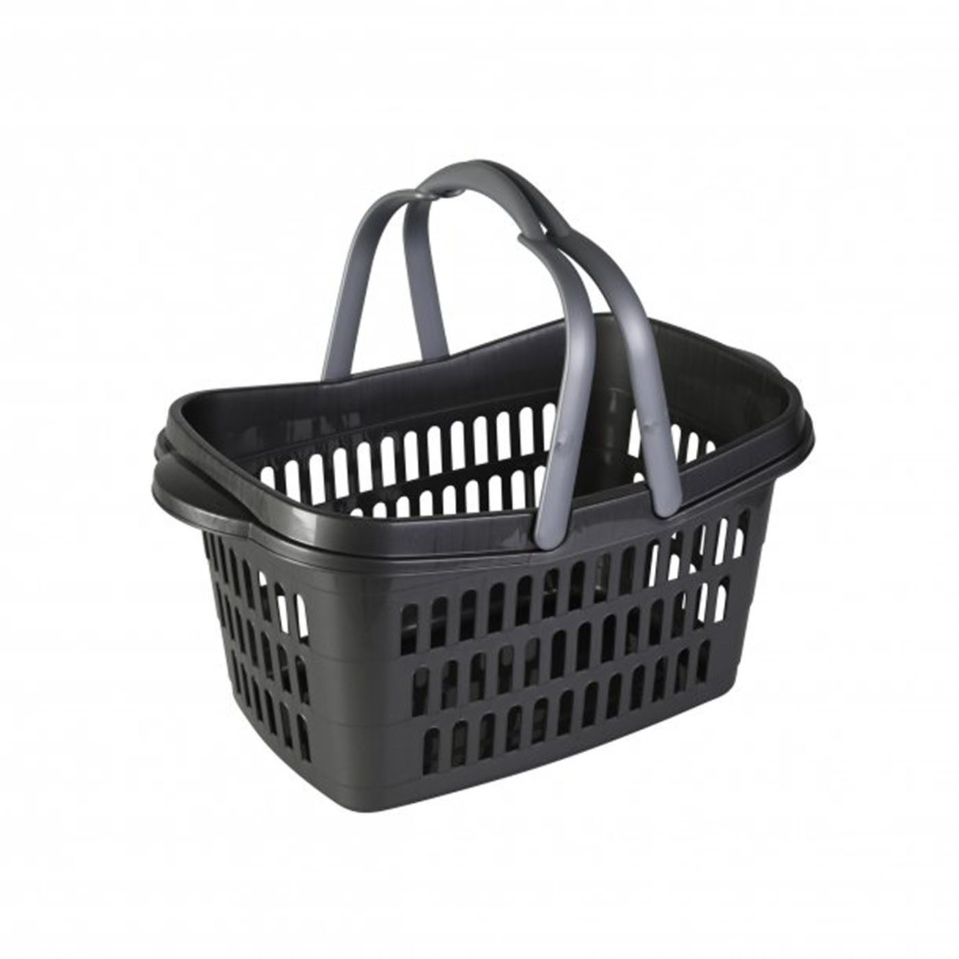 Testrut Einkaufskorb Korb aus Kunststoff Einkaufstasche, ca. 48 x 29 x 24 cm