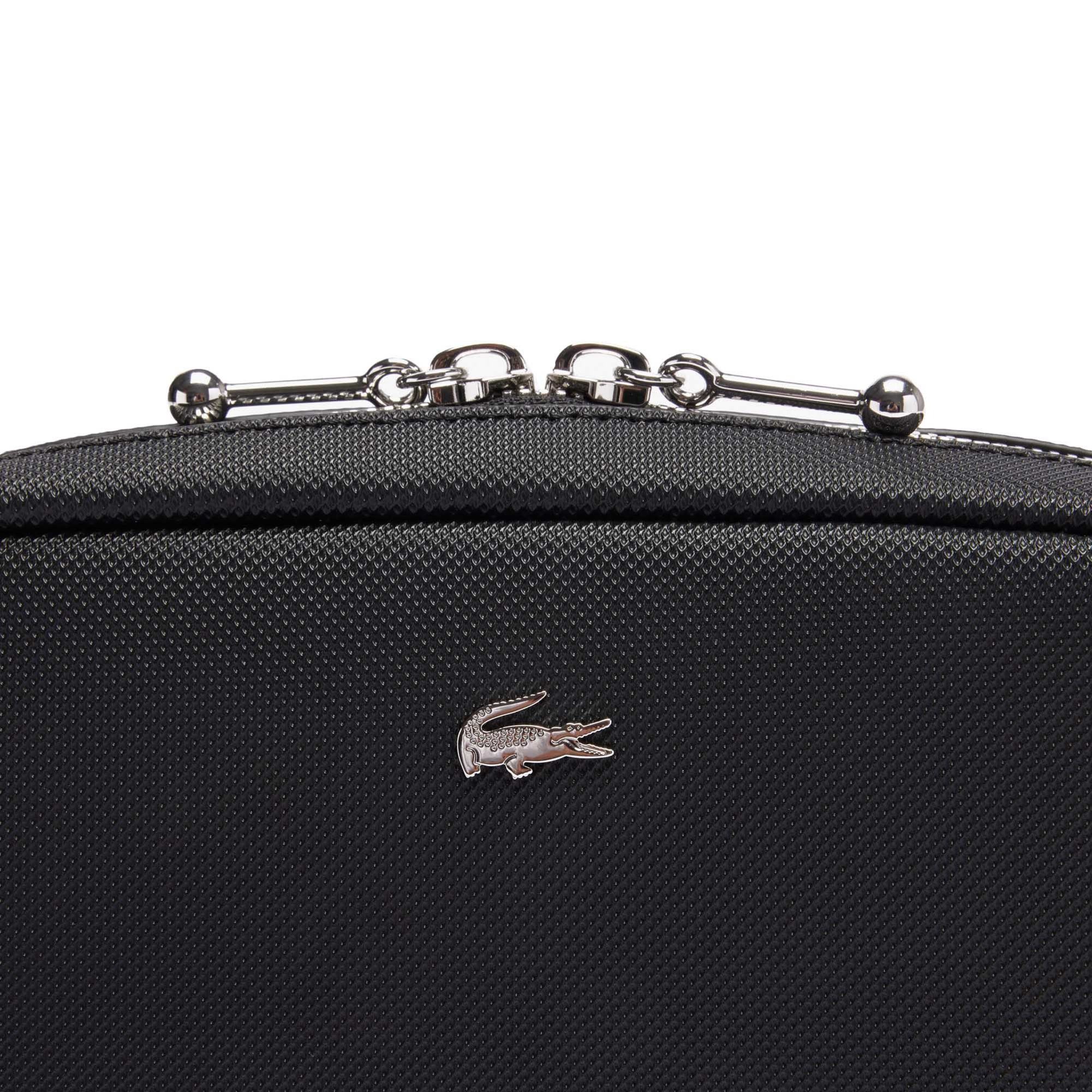 Lacoste Henkeltasche Damen Umhängetasche Lederimitat