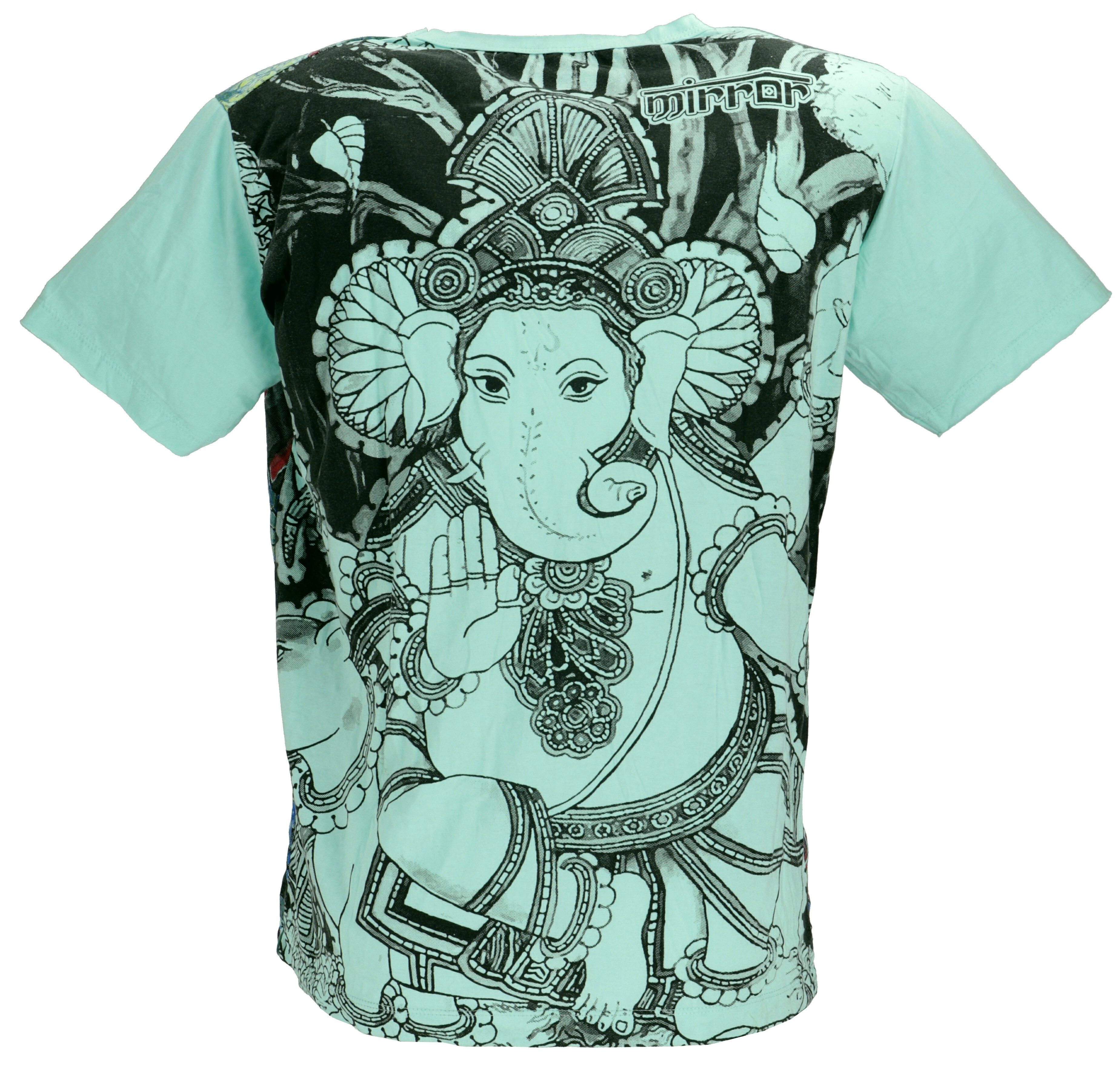Guru-Shop T-Shirt Mirror T-Shirt - Ganesh günstig online kaufen