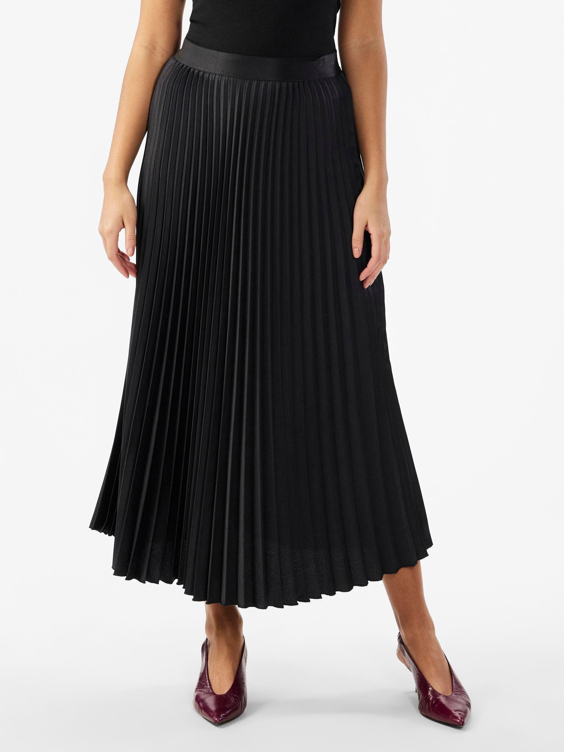 Y.A.S Plisseerock YASCELINE HW MIDI SKIRT S. NOOS