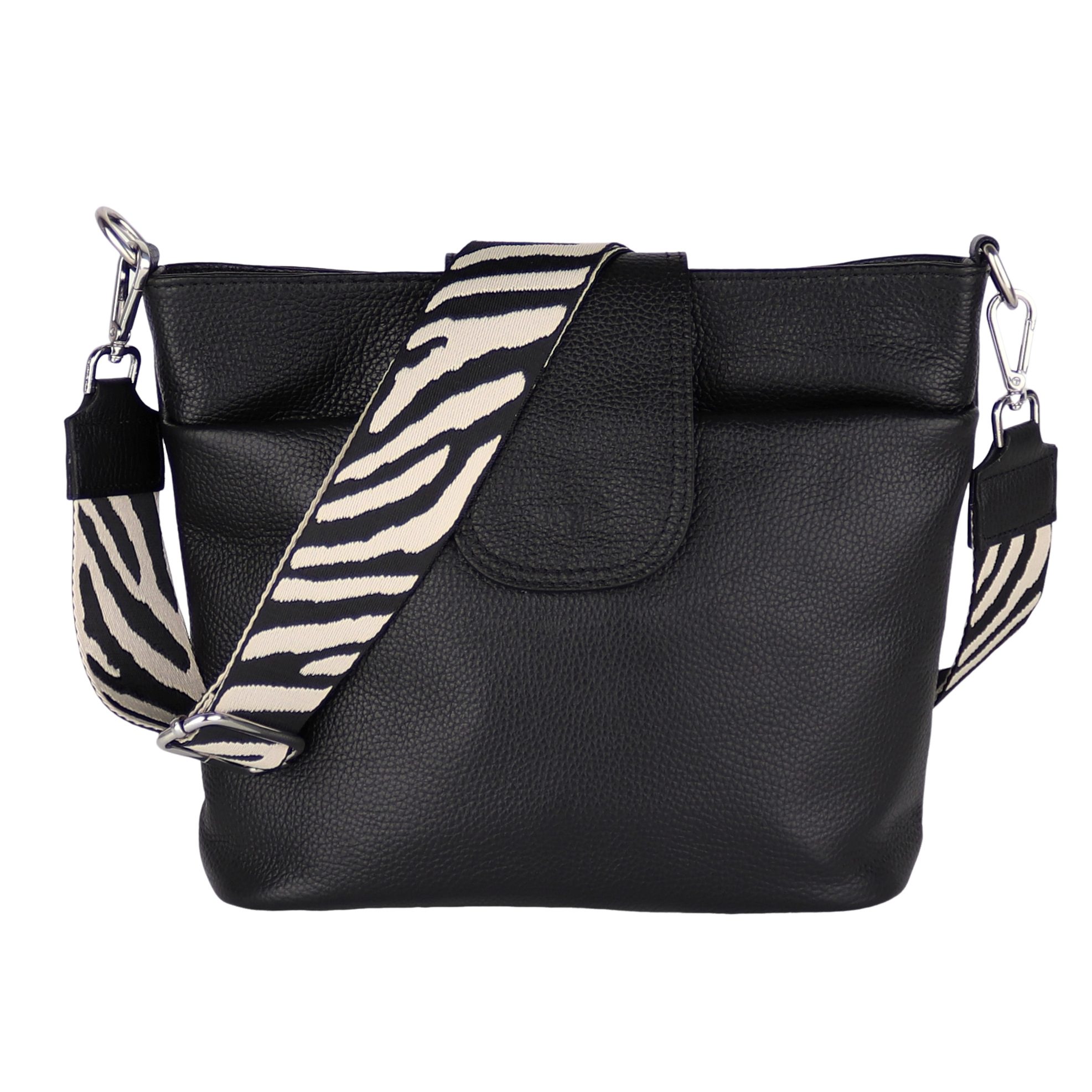 Update Version (2 Gurte): Schwarz Zebra