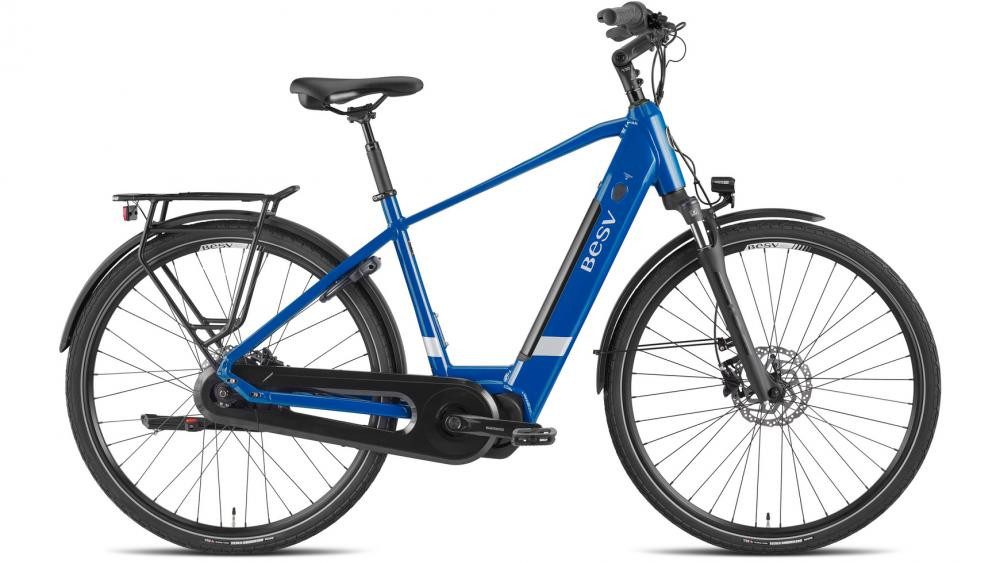 BESV E-Bike BESV CT 2.3 E-Citybike - Step Over 550 Rahmen L Denim Blue mit effizie