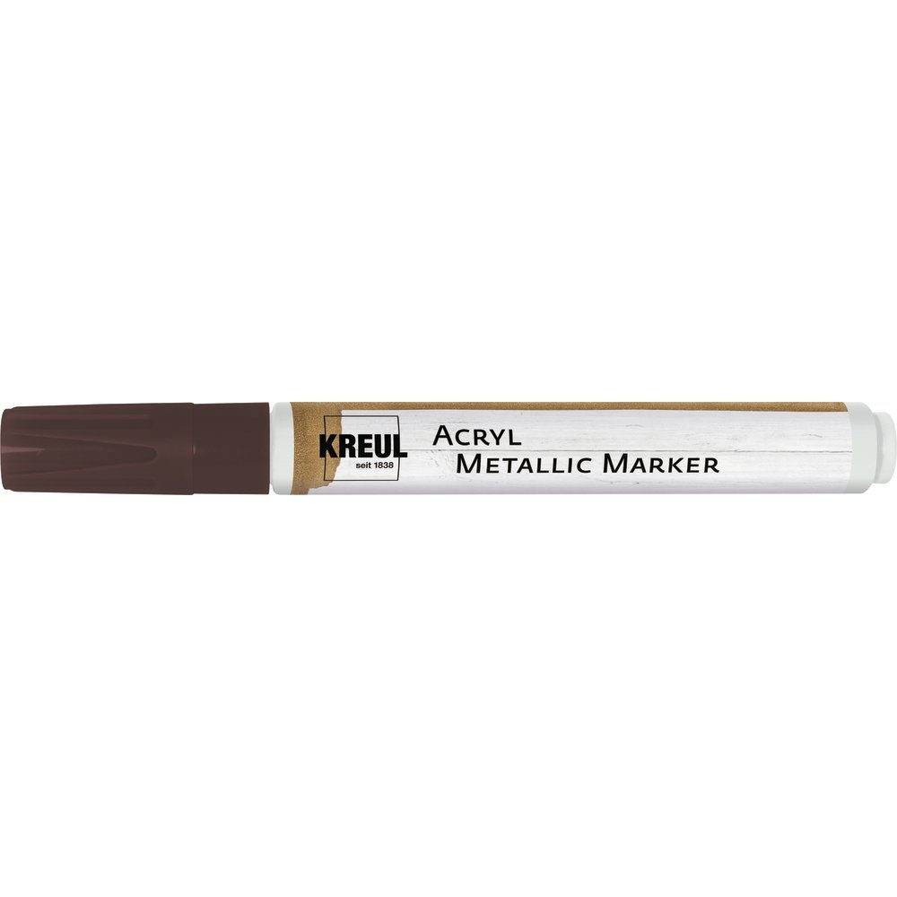Kreidemarker CHALK Marker 4mm Metallic Gold Mit Rundspitze – Perfekt Für Schiefertafeln, Glas & Kreative Projekte