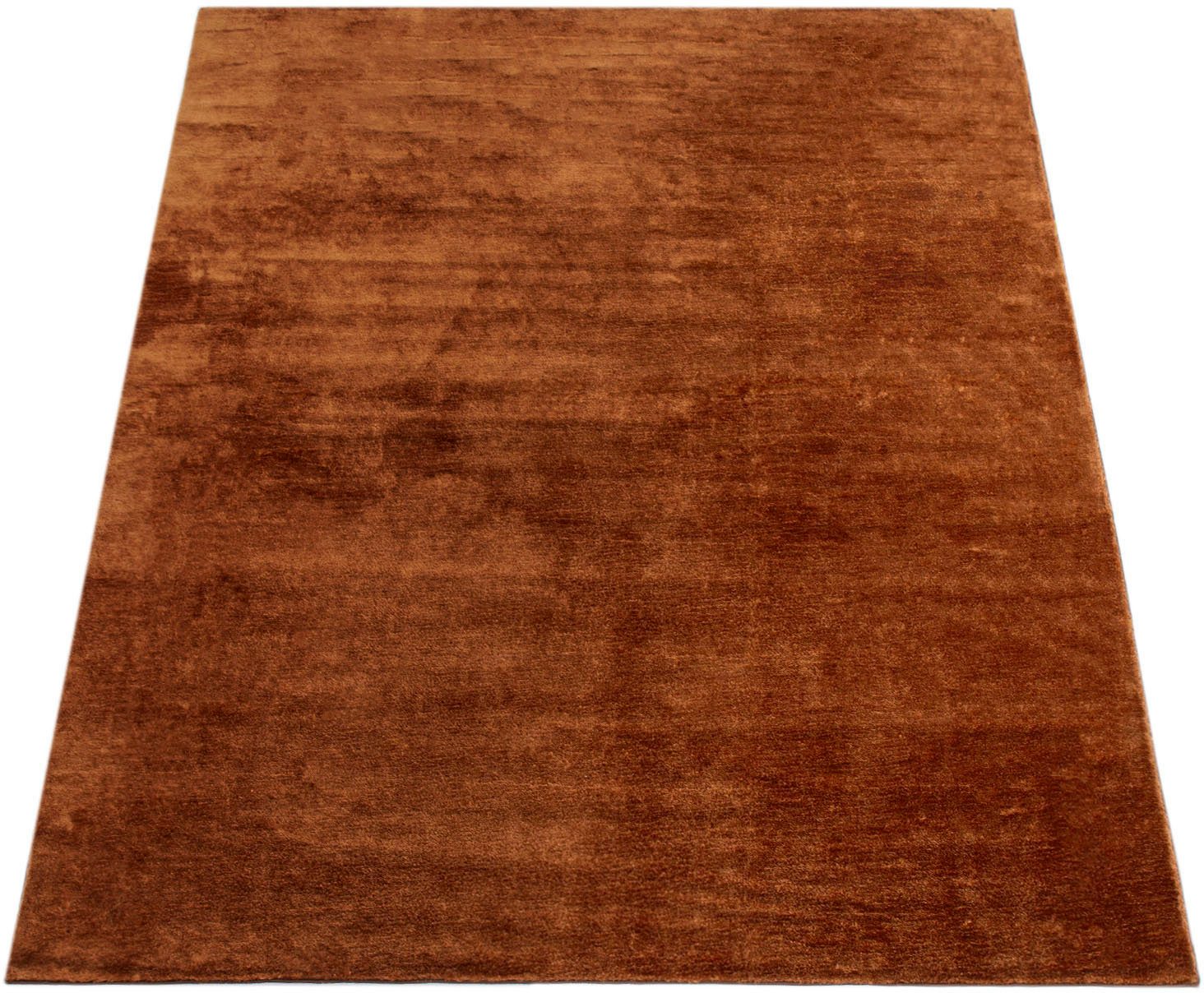 Paco Home Teppich Cadiz 630, rechteckig, Höhe: 14 mm, Uni-Farben, besonders günstig online kaufen